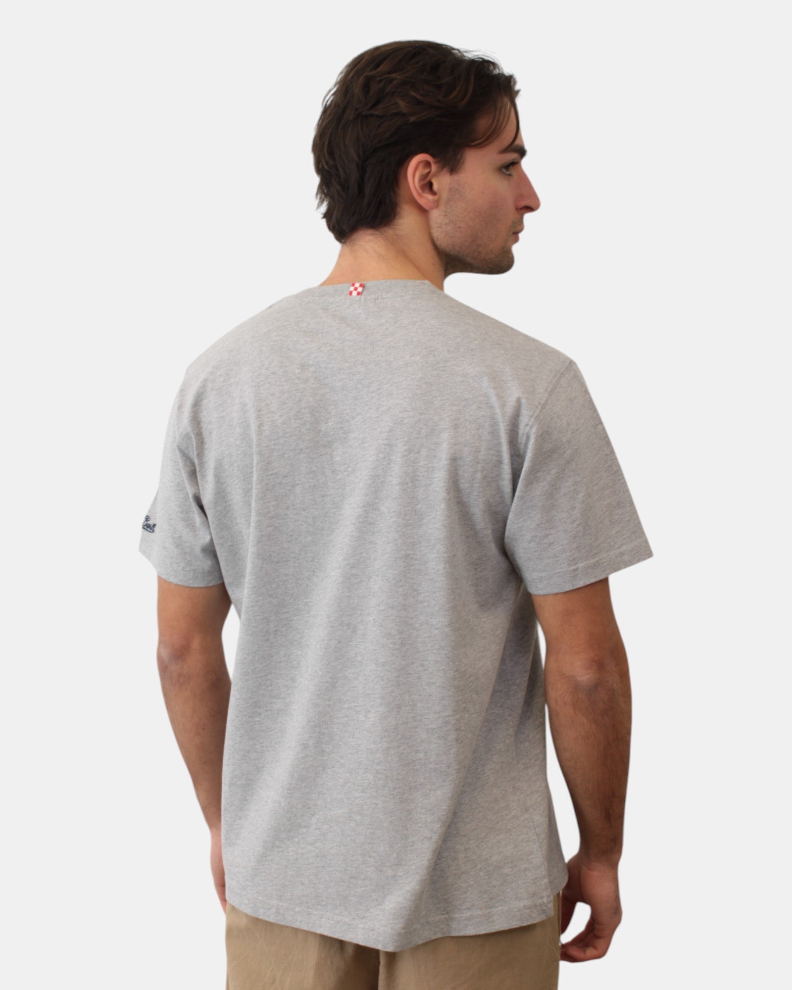 T-SHIRT Grigio Mc2 Saint Barth