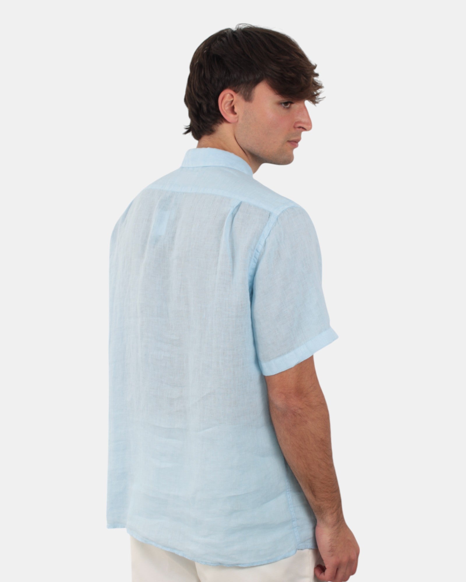 CAMICIE MANICA CORTA Azzurro Mc2 Saint Barth