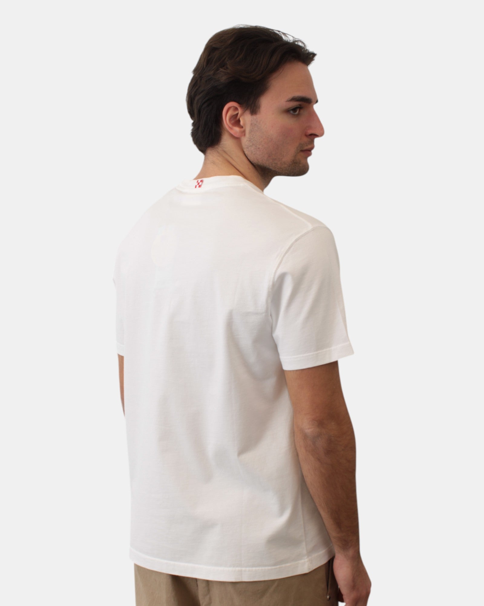 T-SHIRT Bianco Mc2 Saint Barth