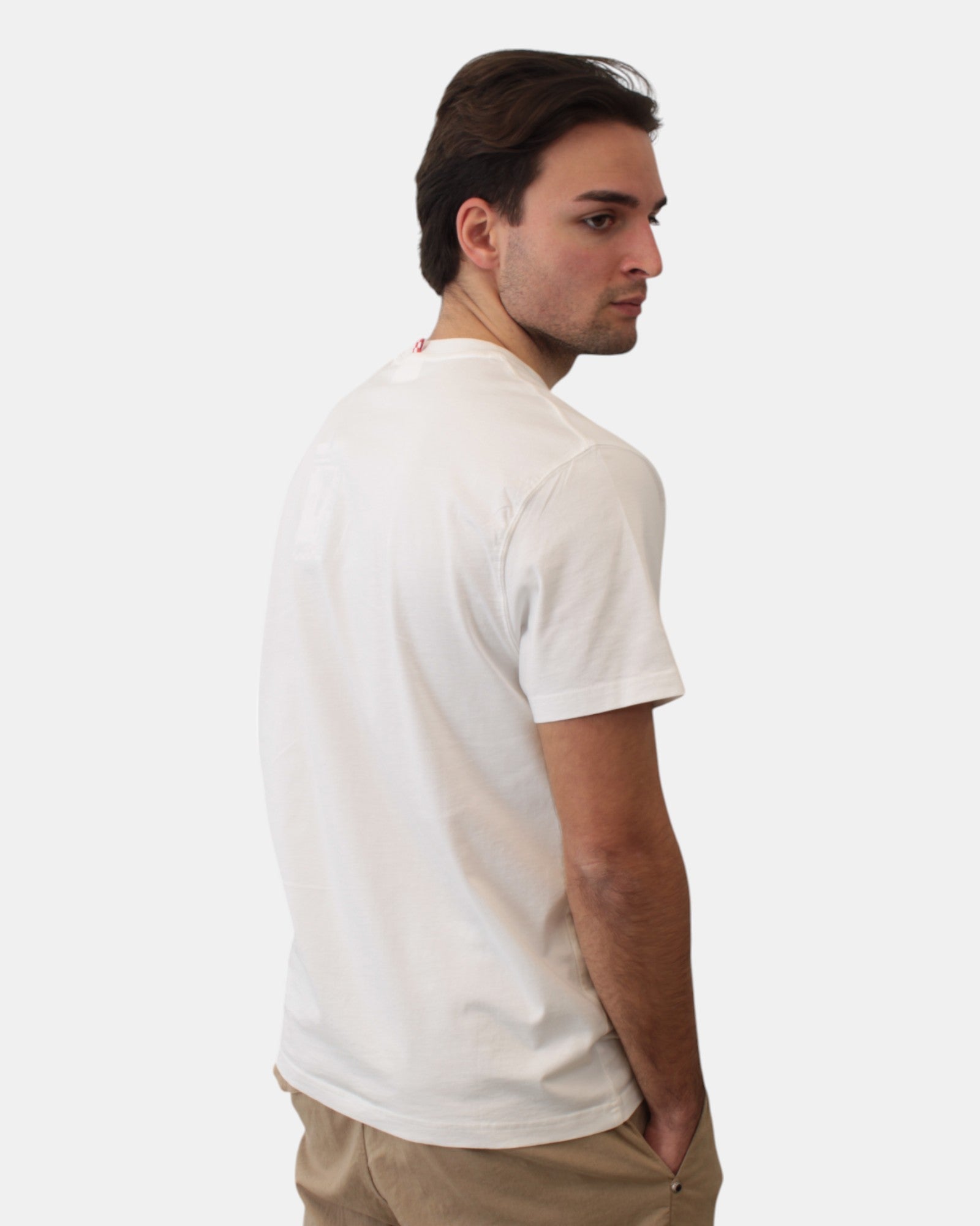 T-SHIRT Bianco Mc2 Saint Barth