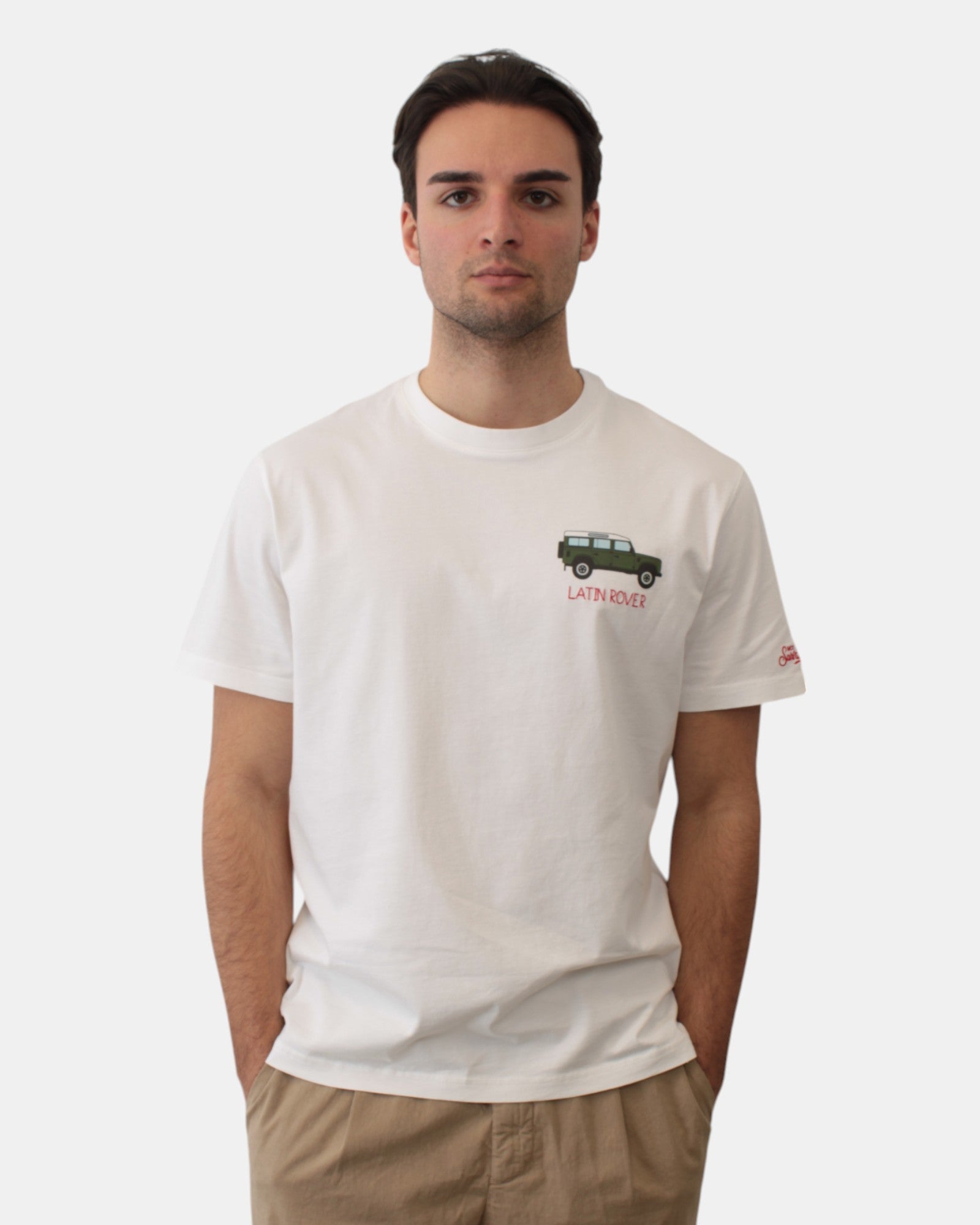 T-SHIRT Bianco Mc2 Saint Barth