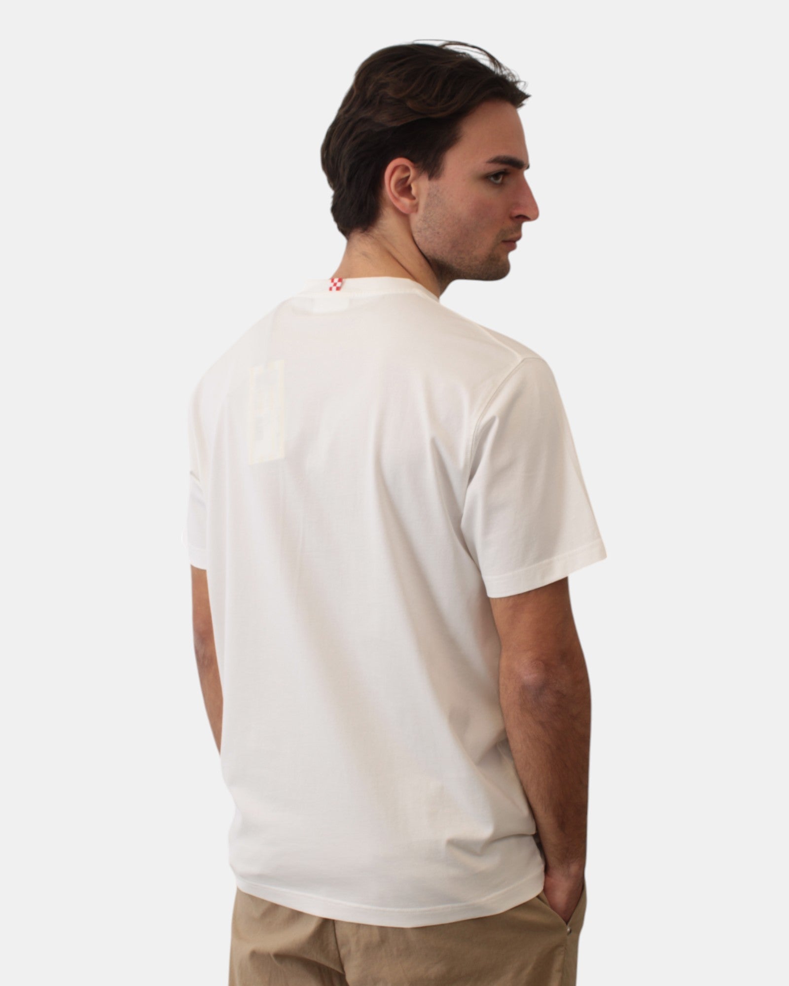 T-SHIRT Bianco Mc2 Saint Barth