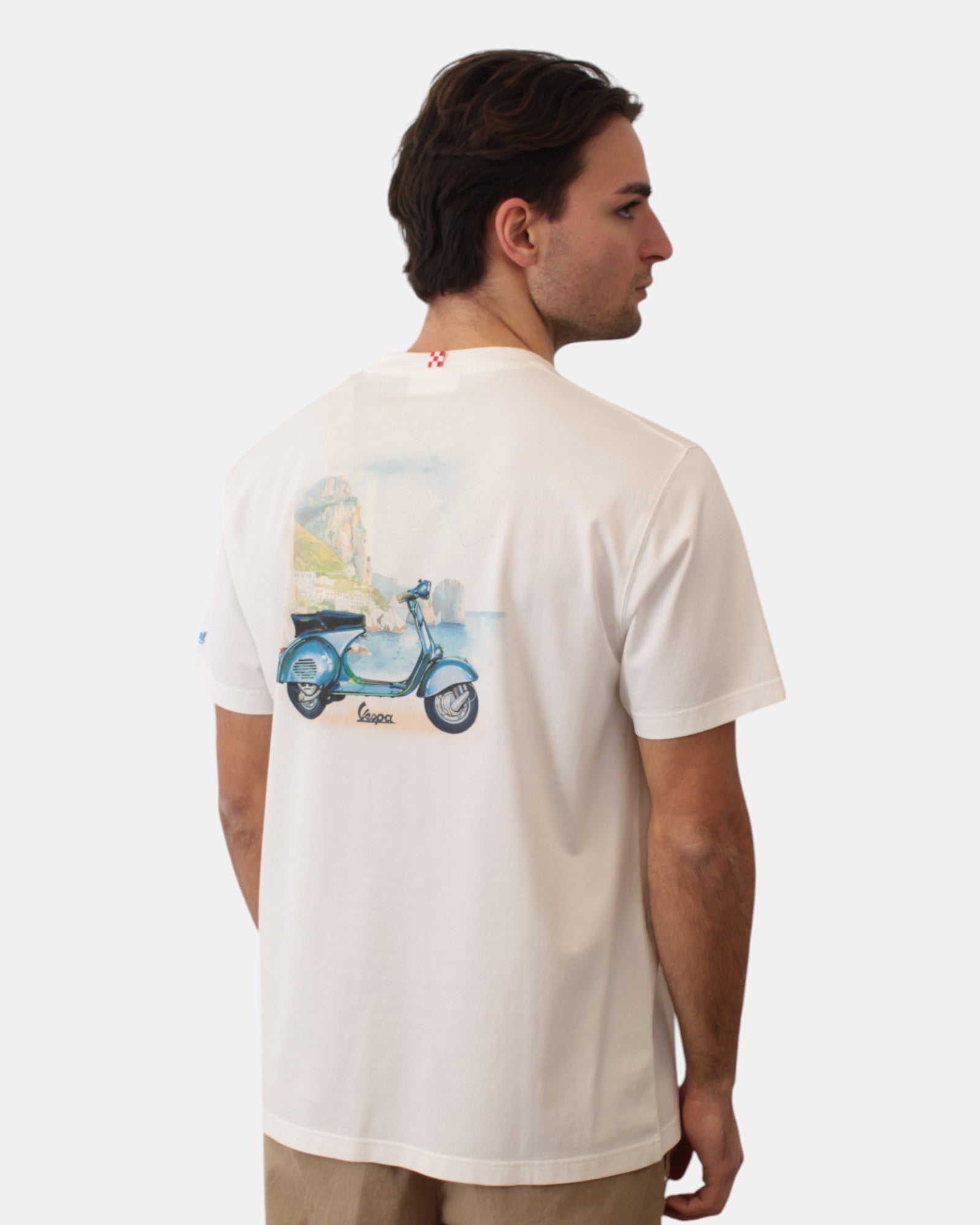 T-SHIRT Bianco Mc2 Saint Barth