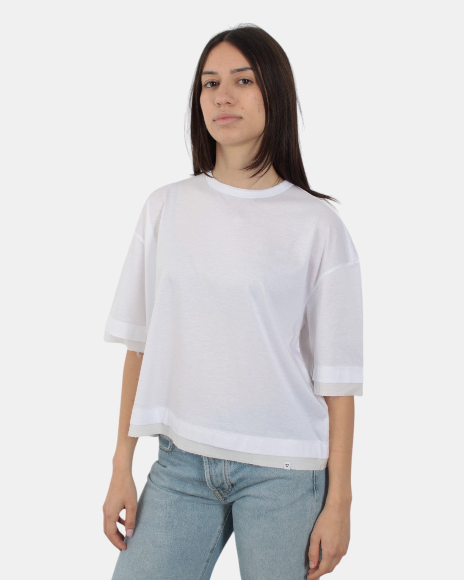 T-SHIRT Bianco Woc