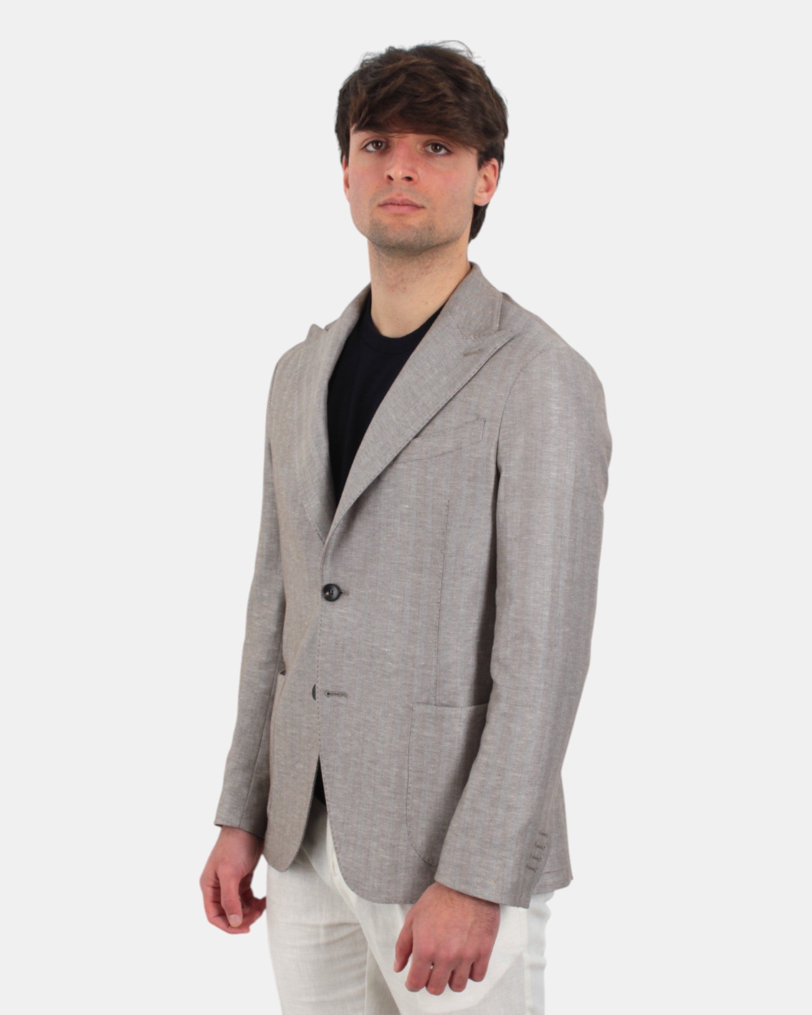 BLAZER MONOPETTO Grigio Galà