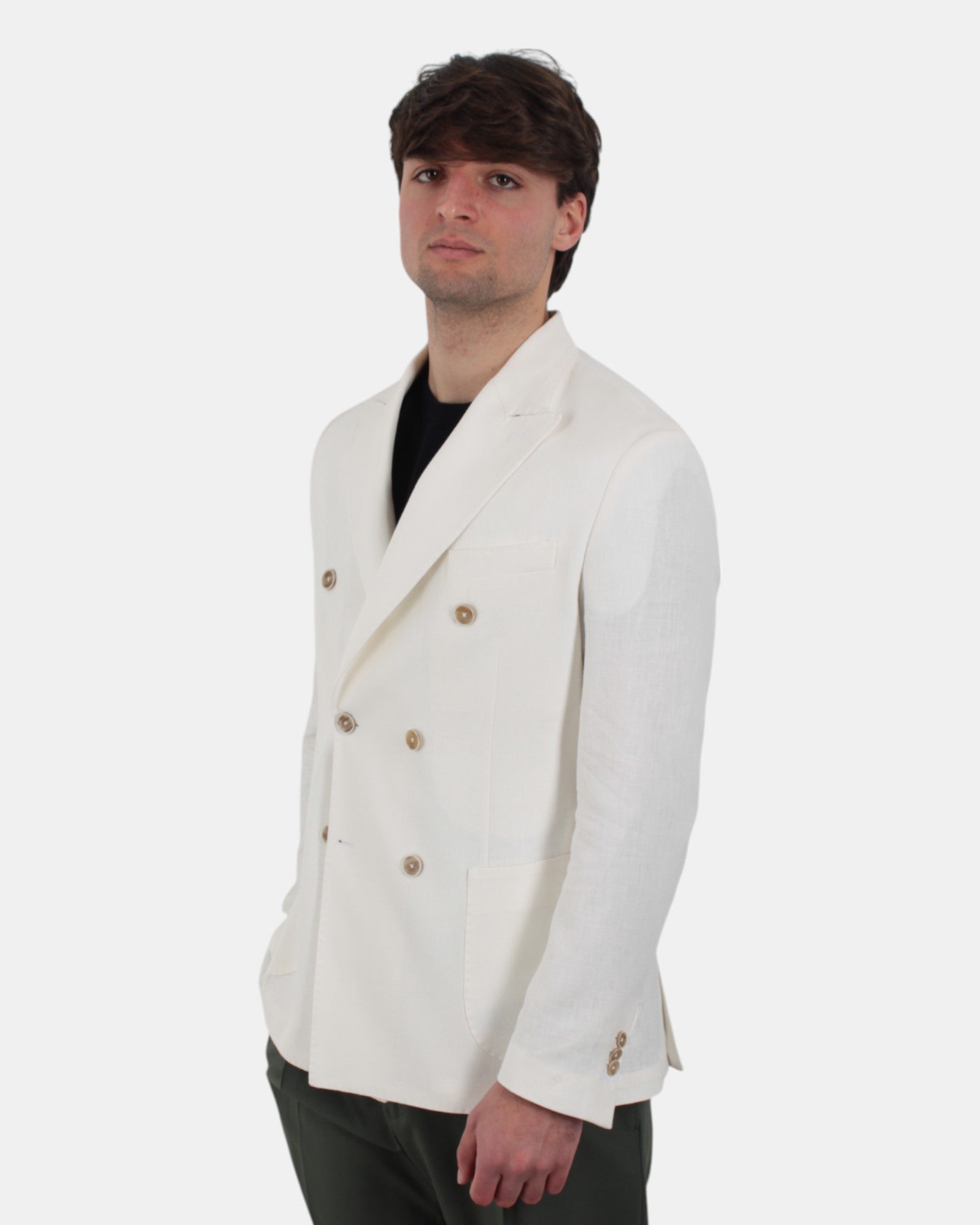BLAZER DOPPIOPETTO Bianco Bottega Marchigiana