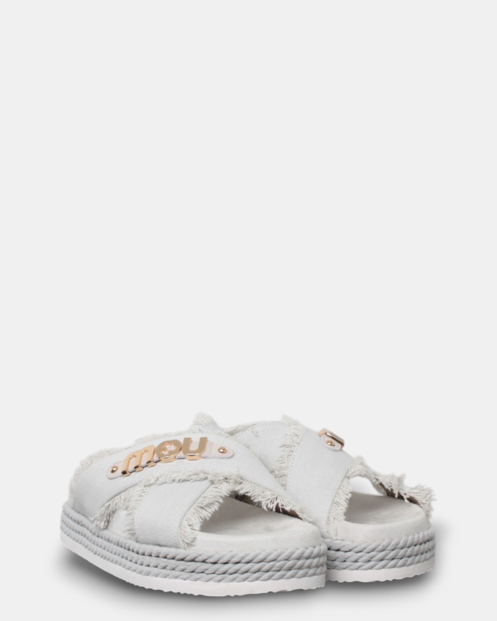 SANDALI Bianco Mou