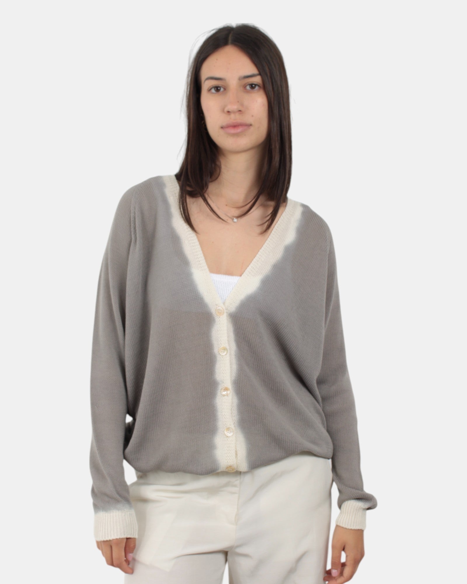 CARDIGAN Grigio Jucca