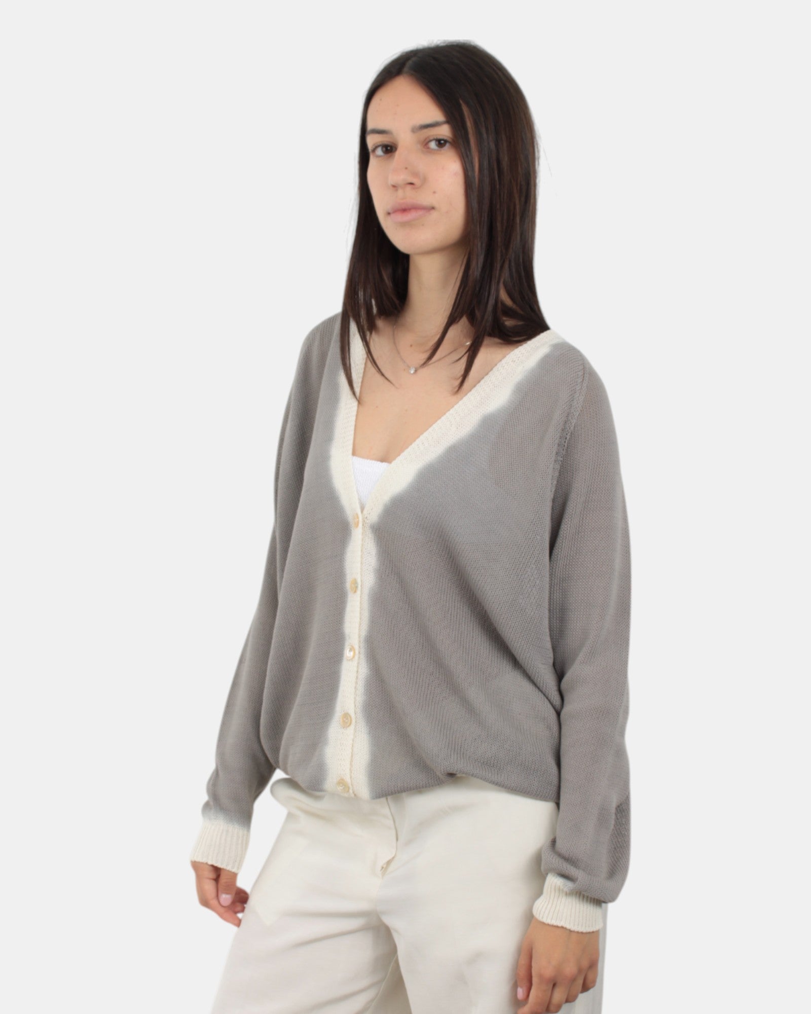 CARDIGAN Grigio Jucca