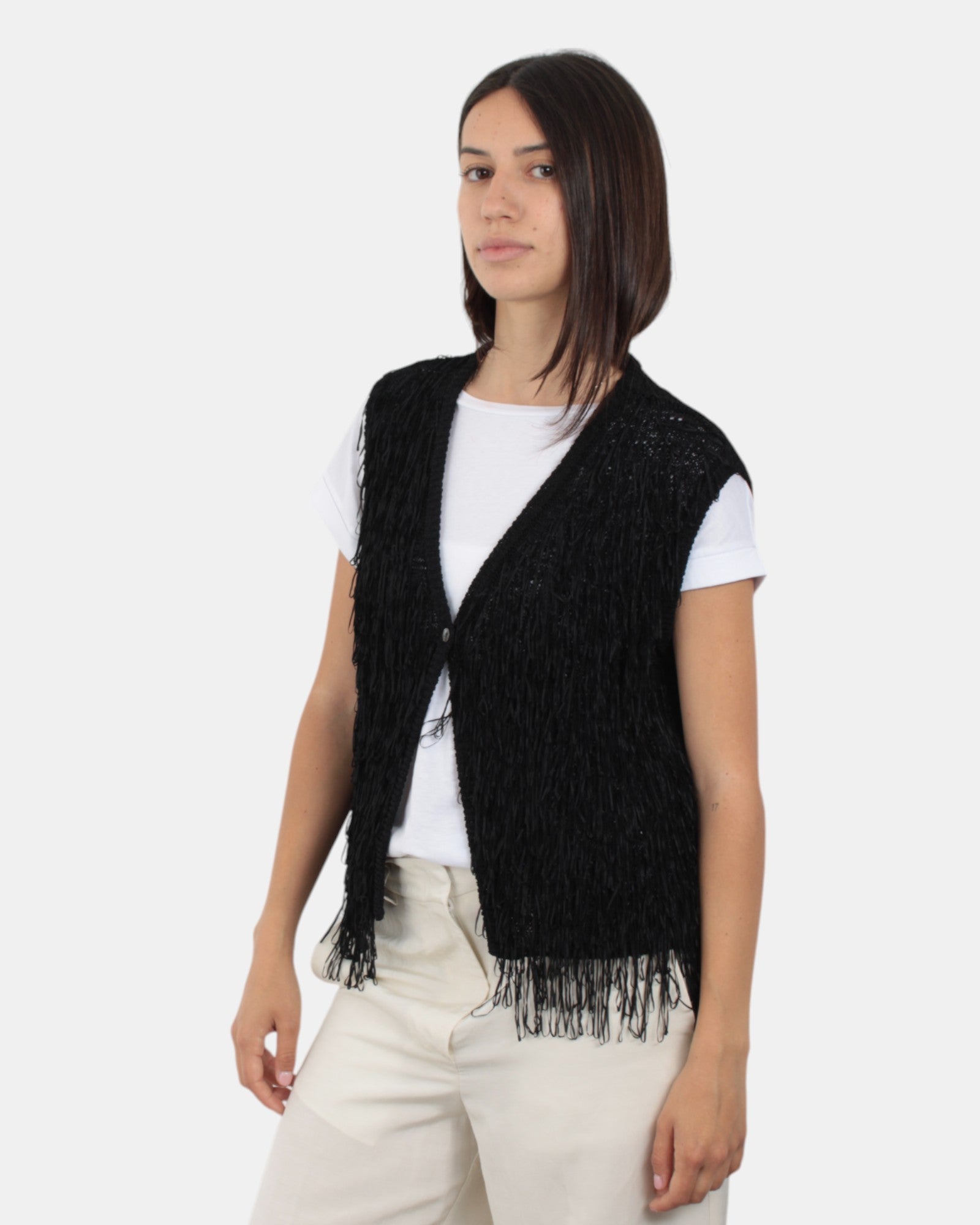 GILET Nero Jucca