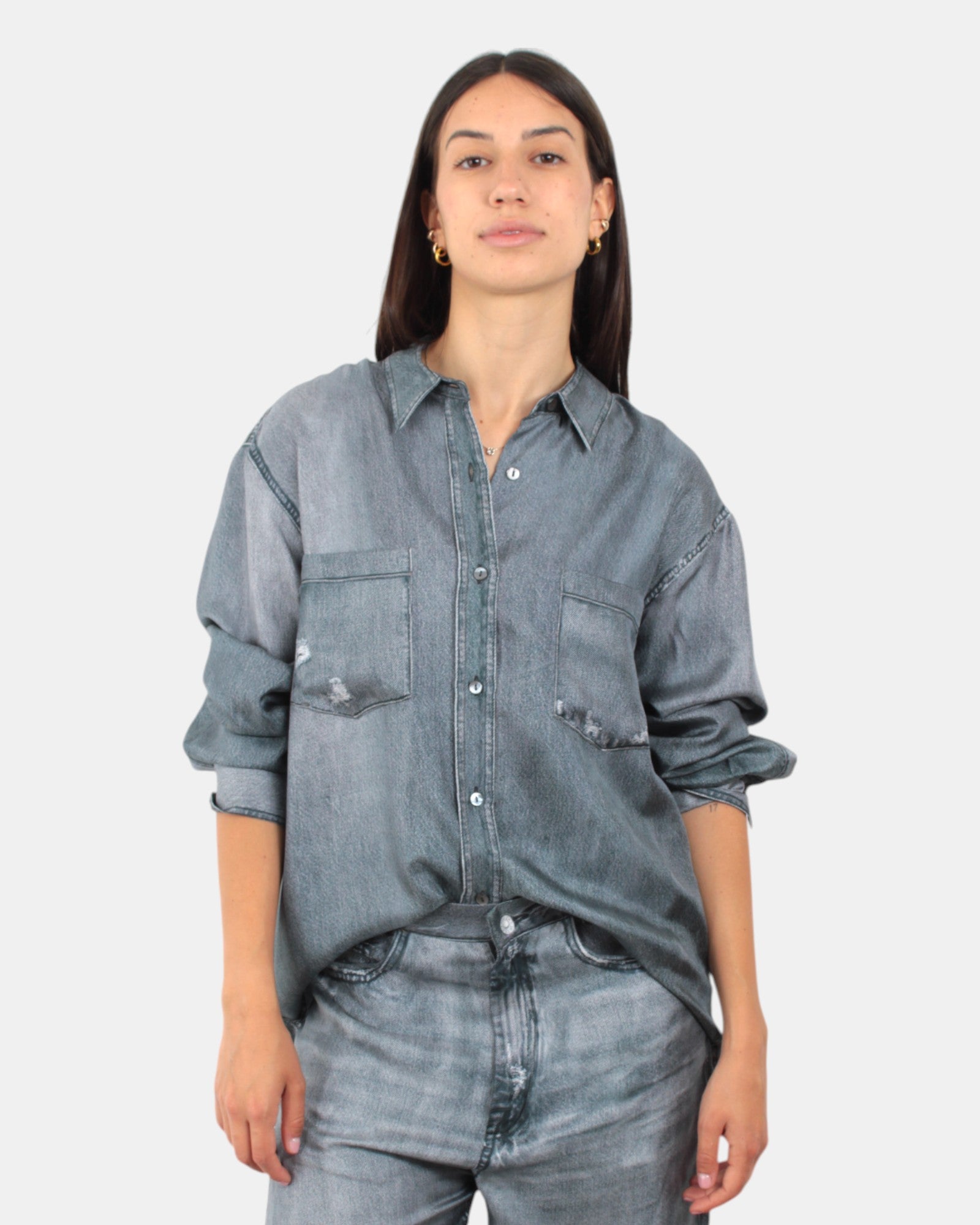 CAMICIE MANICA LUNGA Grigio Jucca