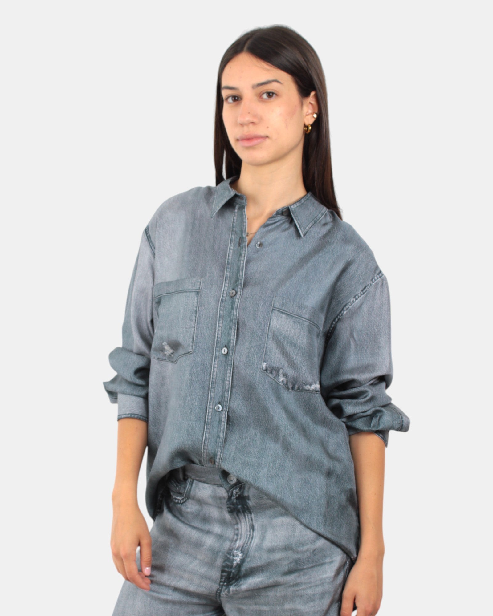 CAMICIE MANICA LUNGA Grigio Jucca