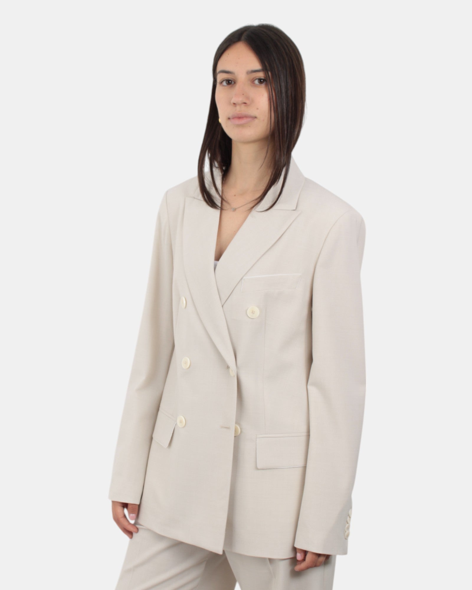 BLAZER DOPPIOPETTO Panna Jucca