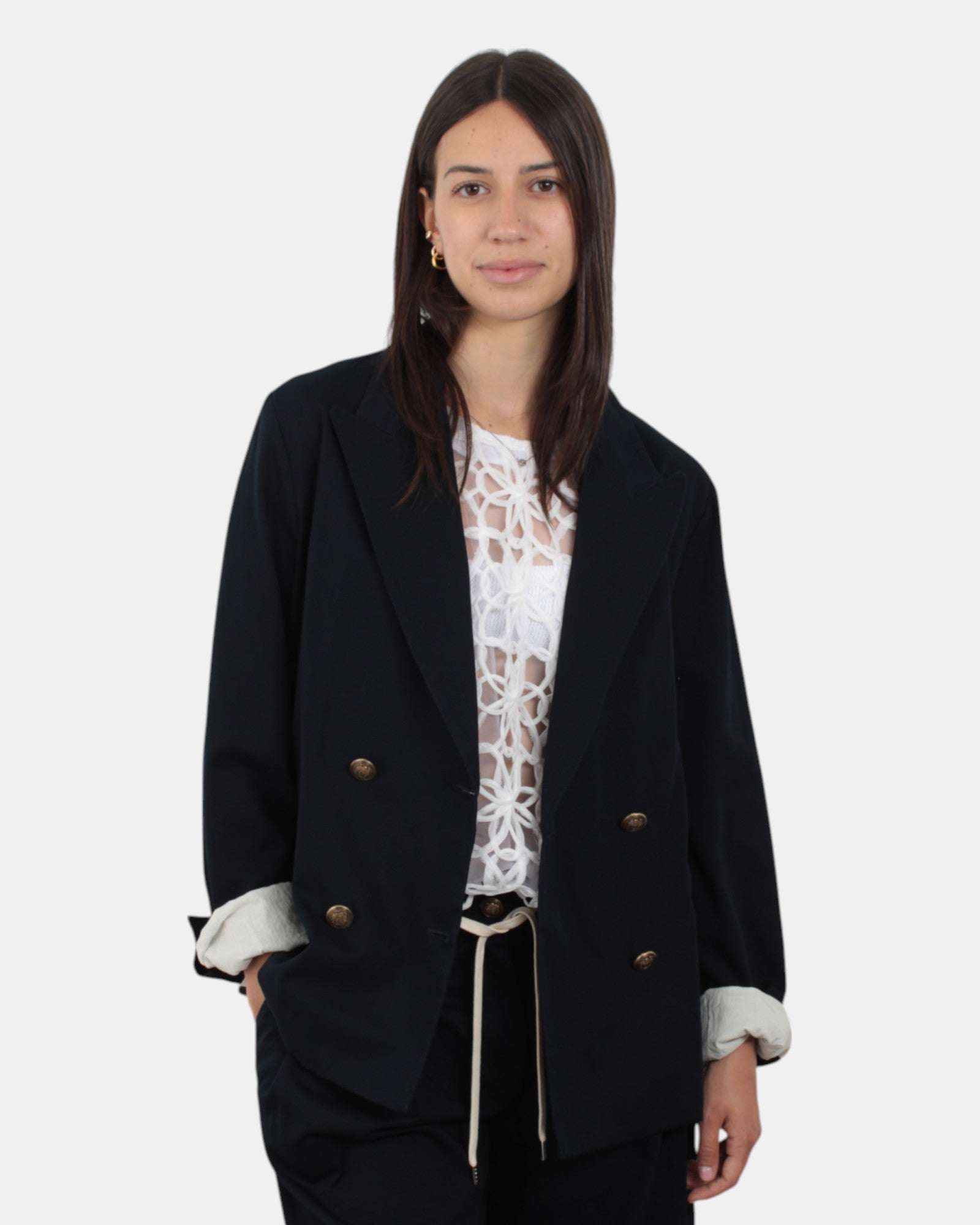 BLAZER DOPPIOPETTO Blu Jucca