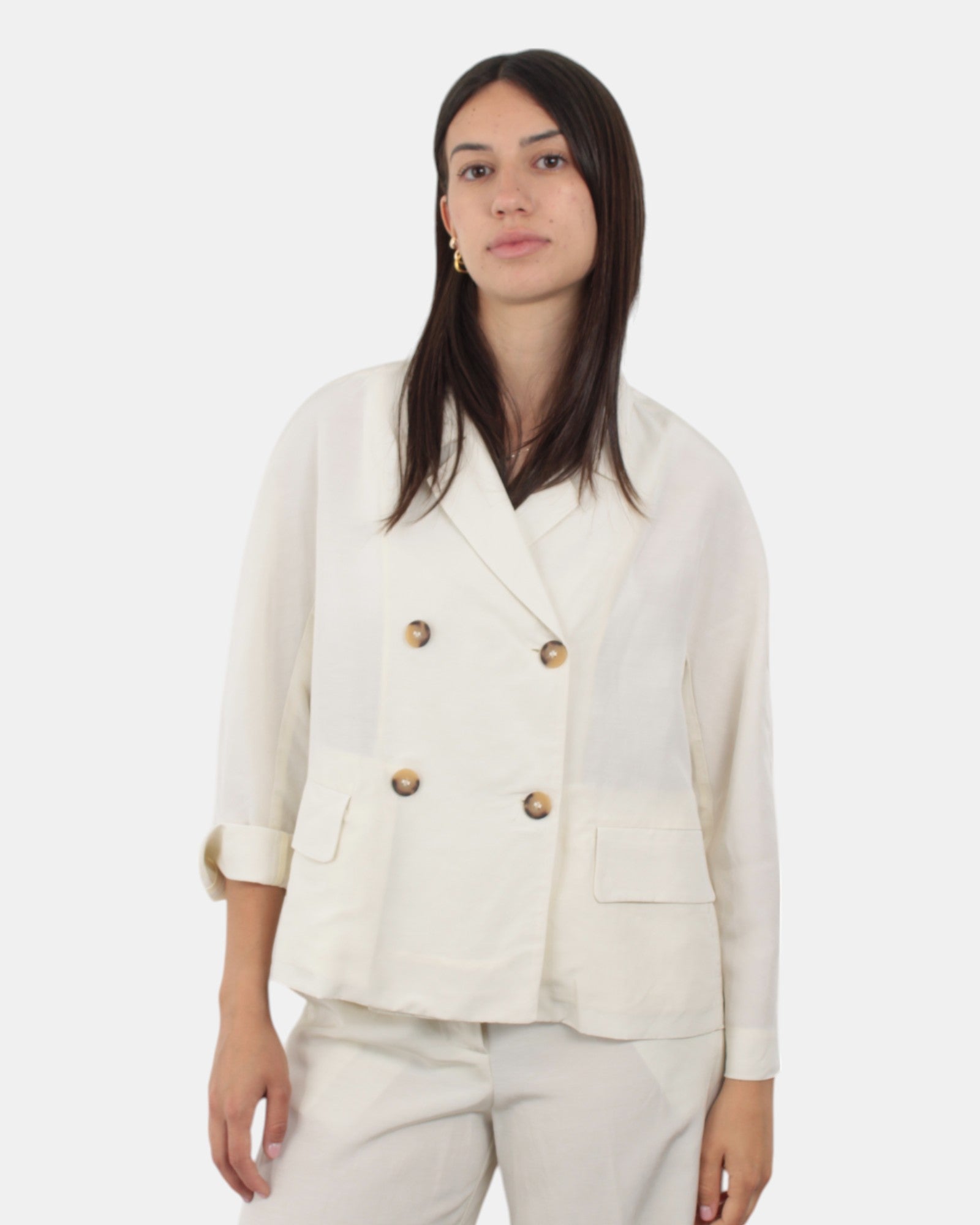 BLAZER DOPPIOPETTO Panna Jucca
