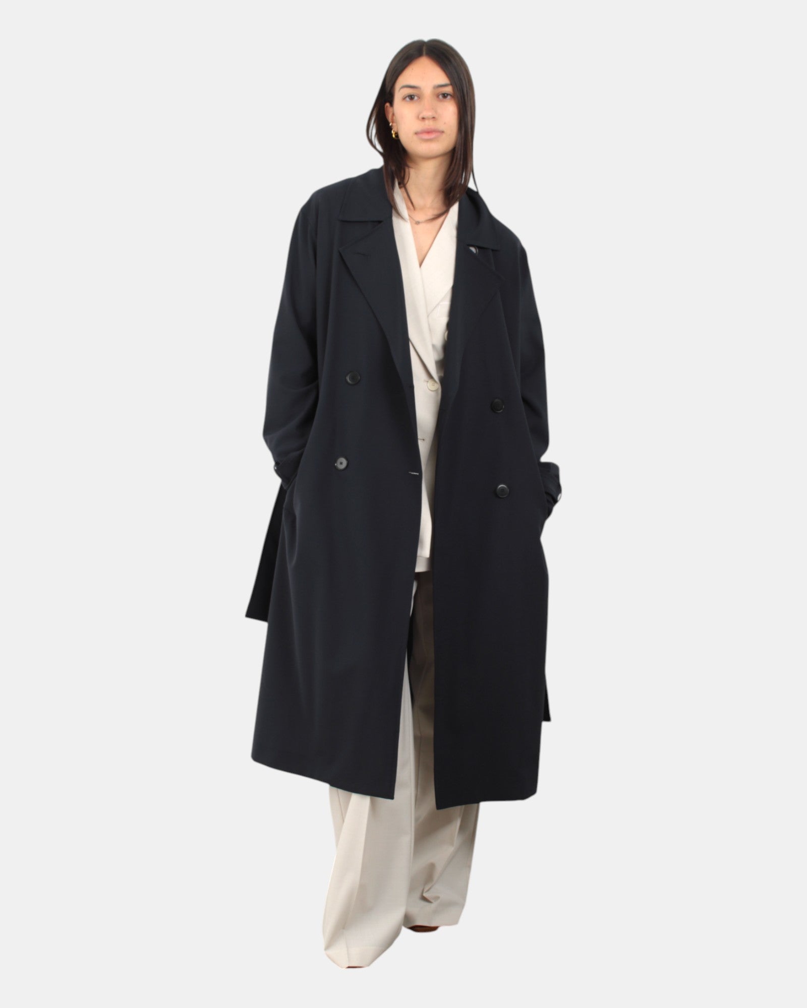 TRENCH Blu Jucca
