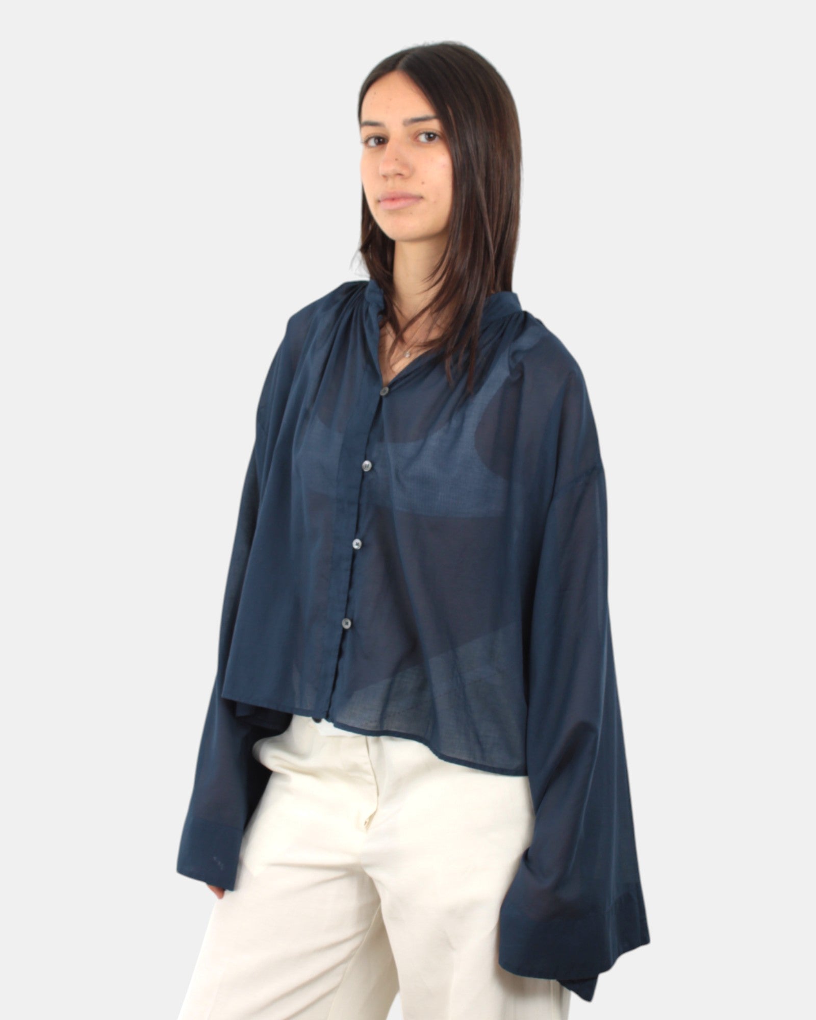 CAMICIE MANICA LUNGA Blu Jucca