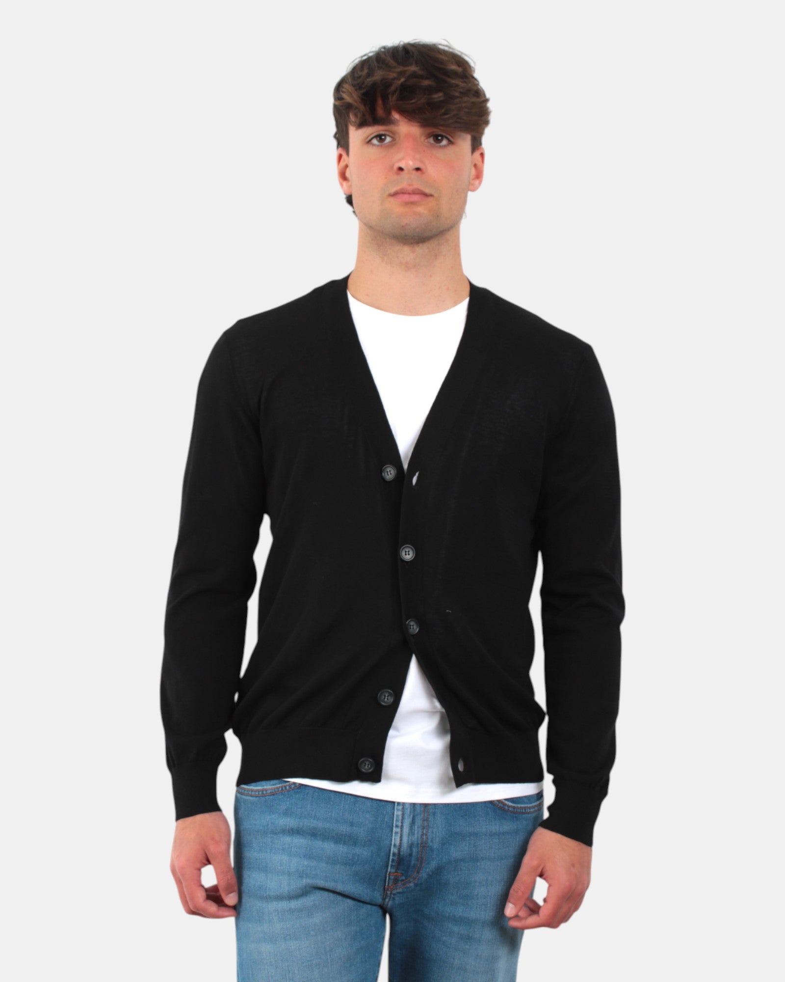 CARDIGAN Nero Della Spiga