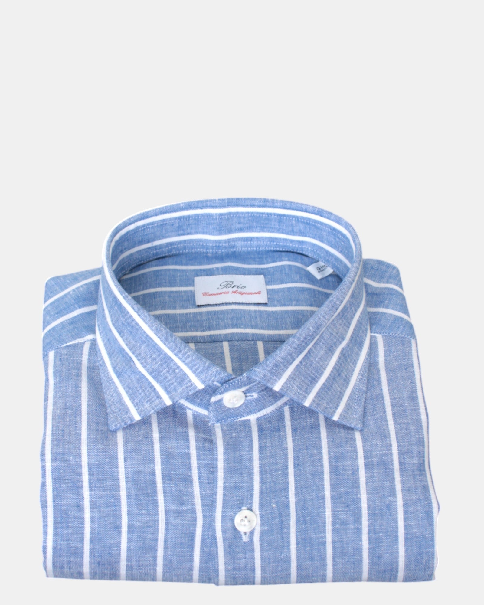 CAMICIE MANICA LUNGA Azzurro Brio