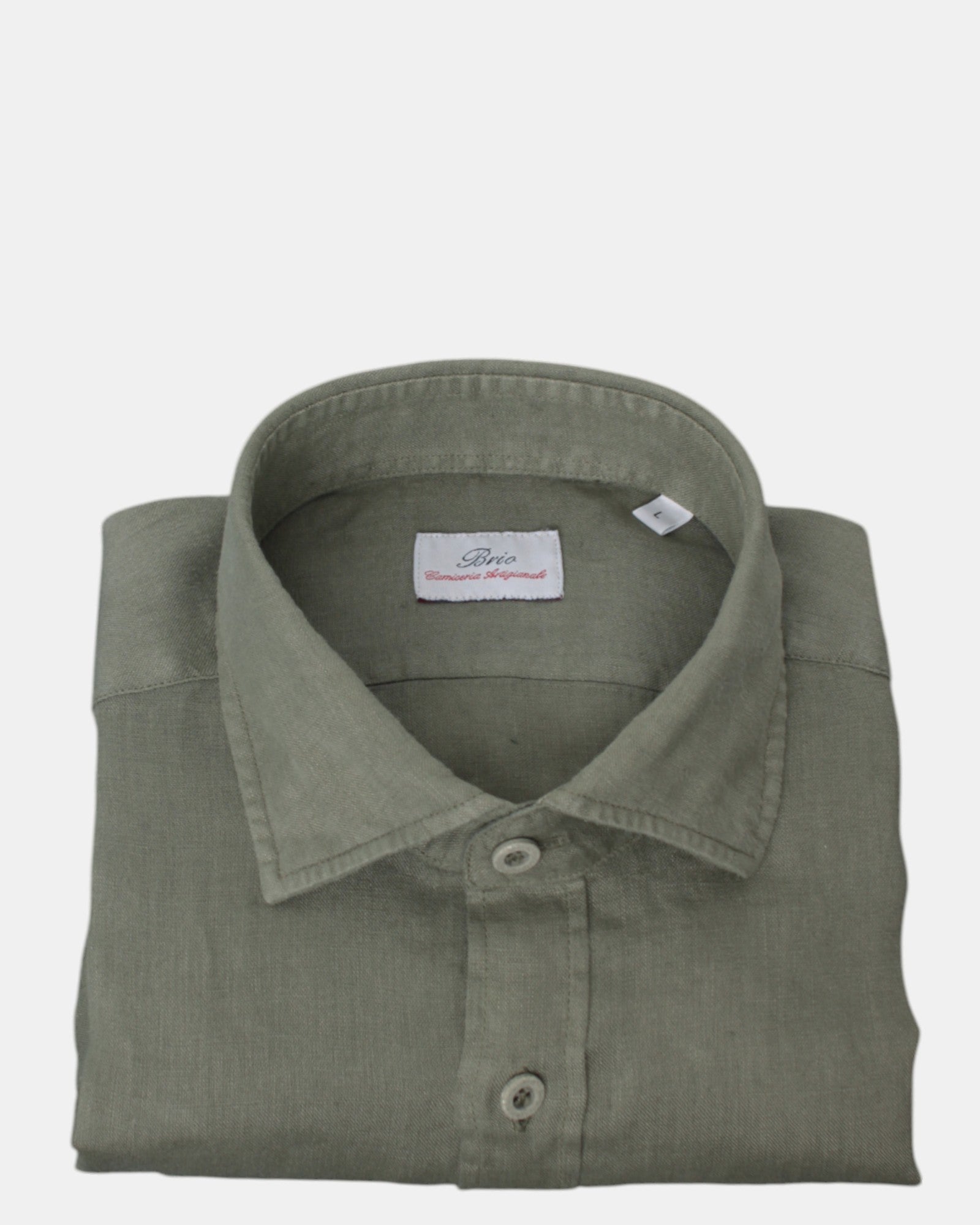 CAMICIE MANICA LUNGA Verde Brio