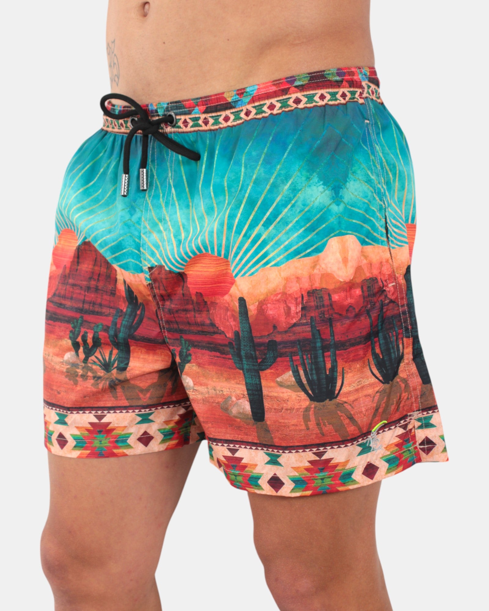 BOXER MARE Azzurro Tooco