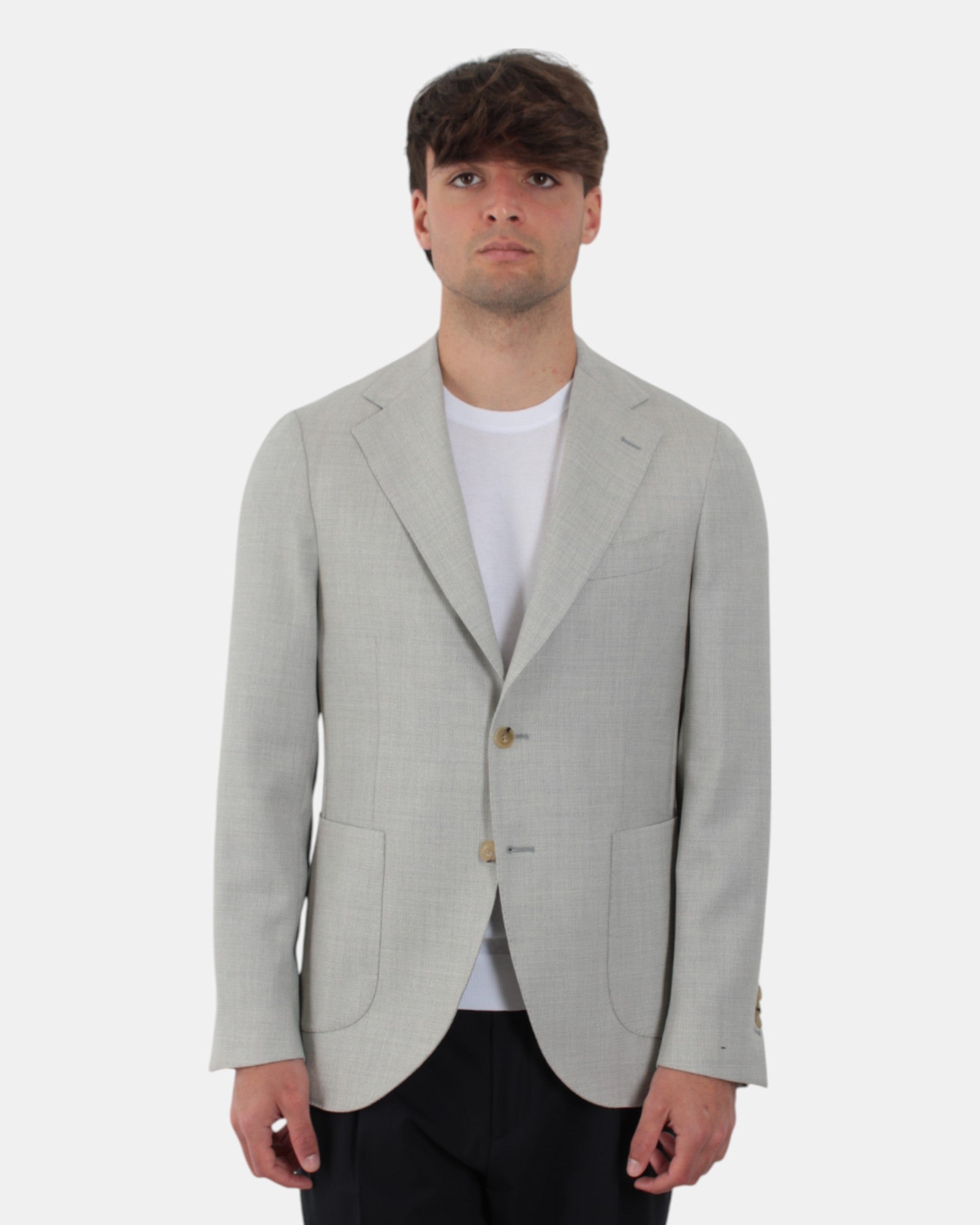 BLAZER MONOPETTO Grigio Bollani Napoli