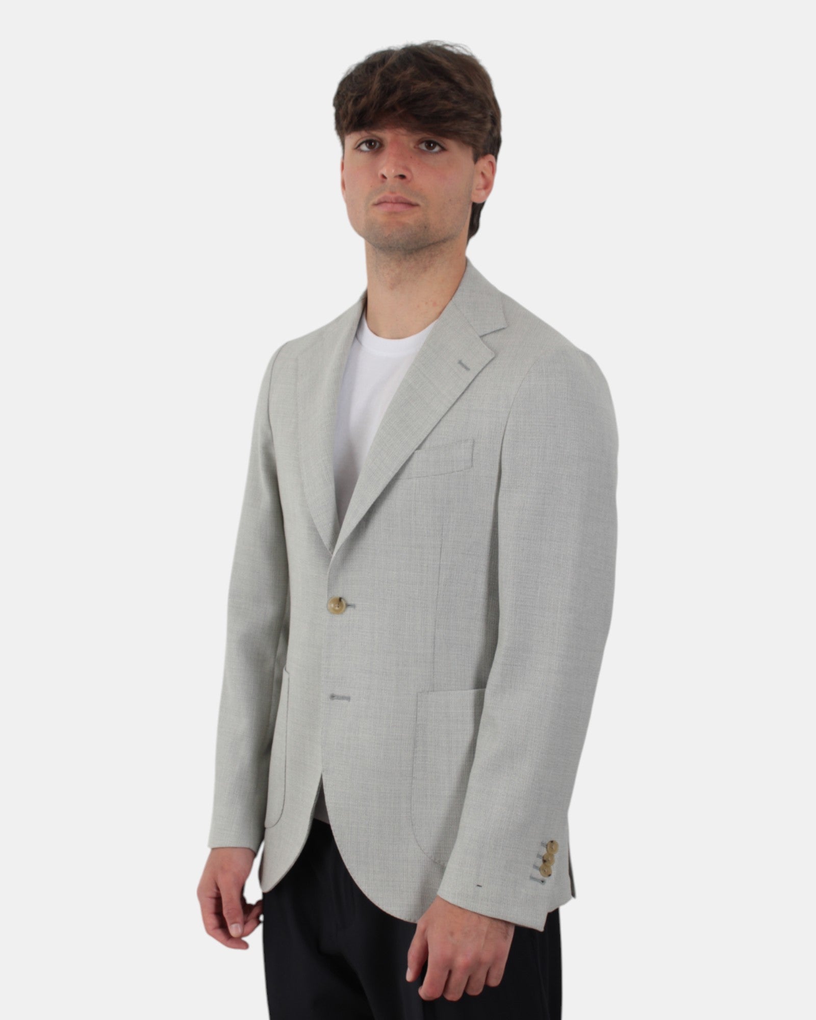 BLAZER MONOPETTO Grigio Bollani Napoli