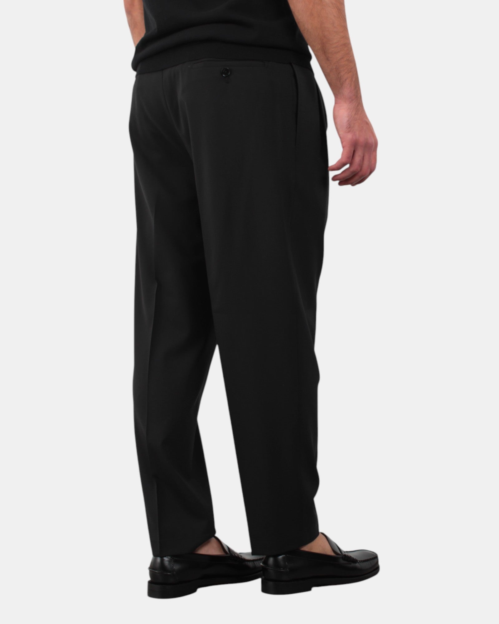 PANTALONI CON COULISSE Nero Be.able