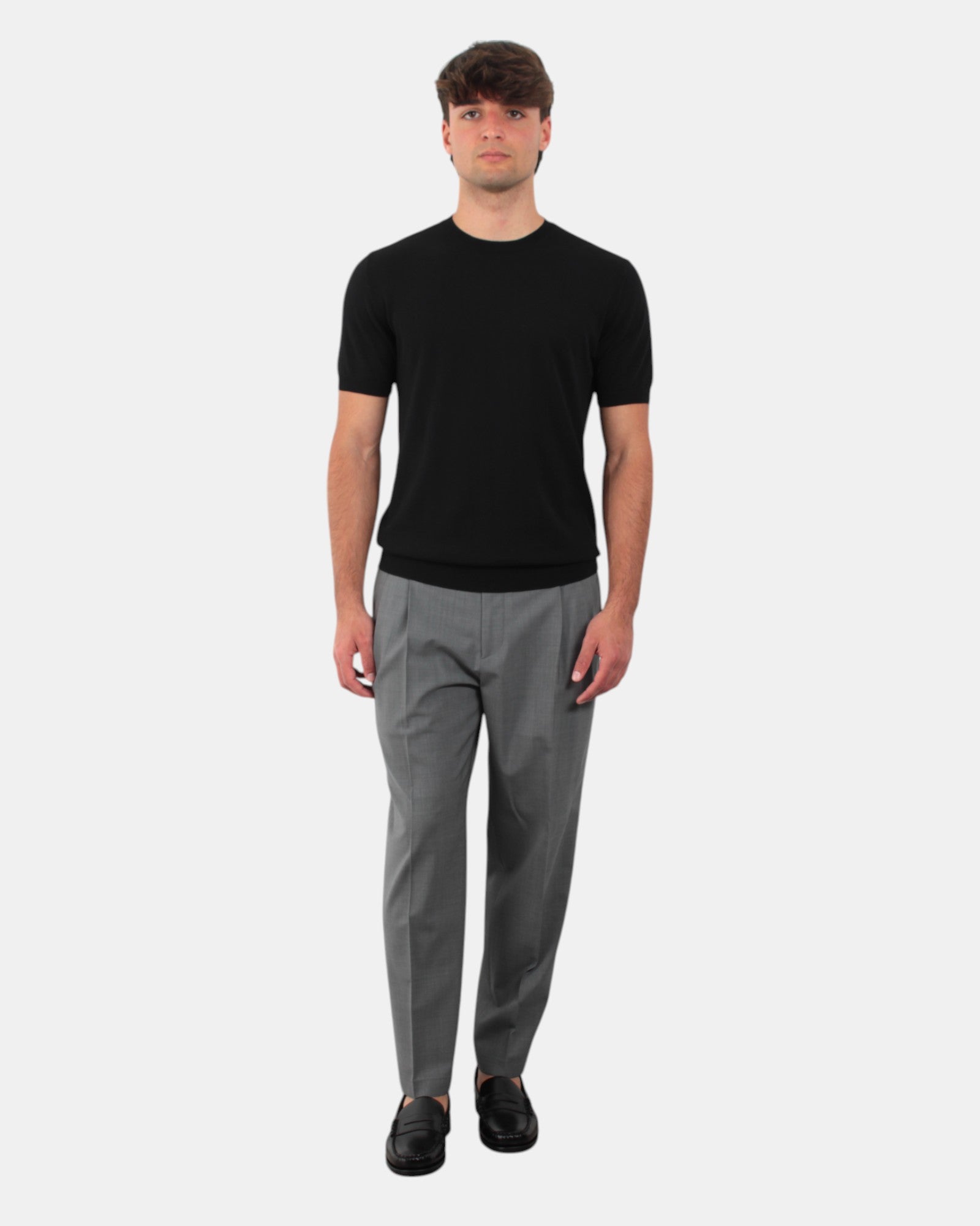 PANTALONI CON COULISSE Grigio Be.able