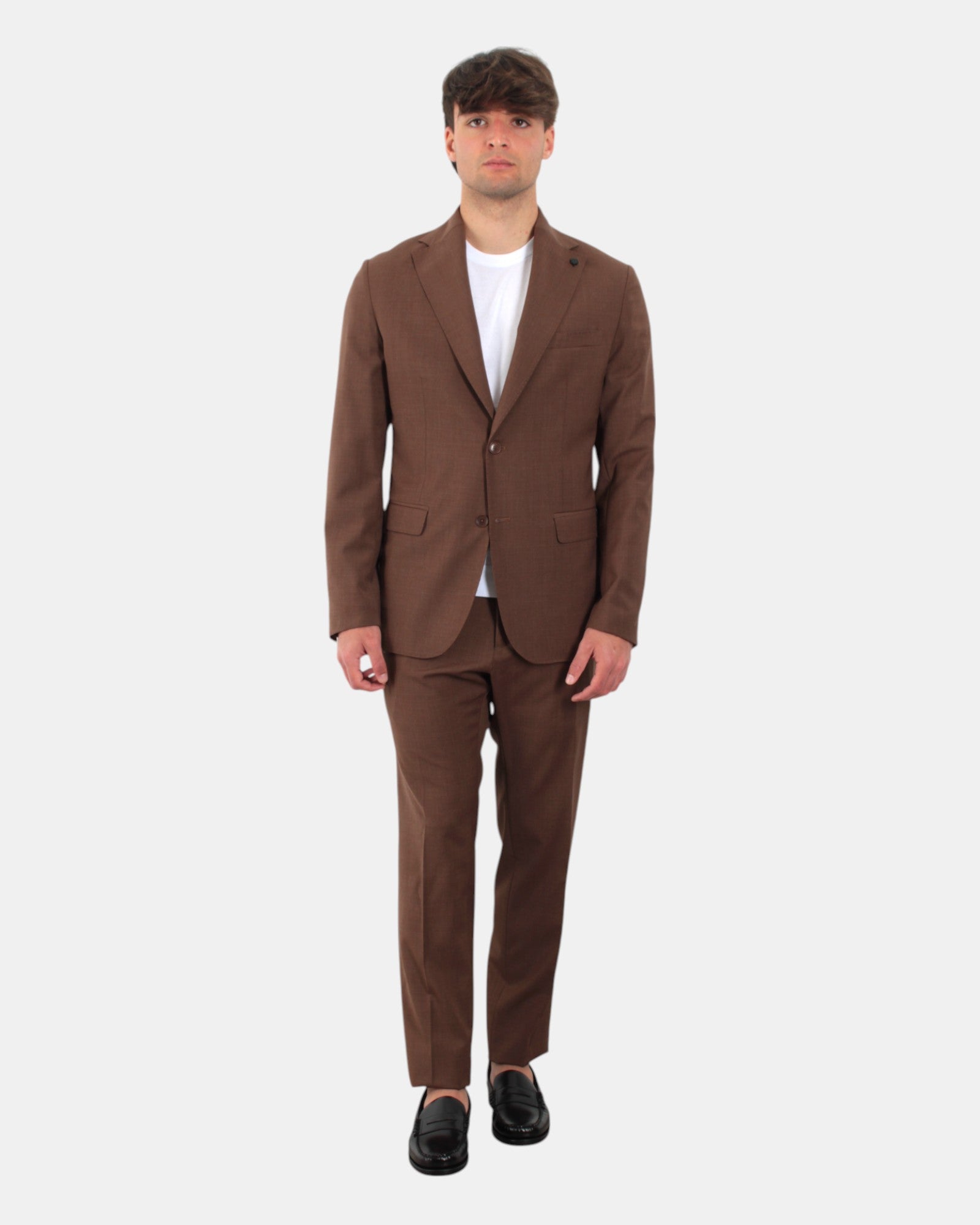 ABITI MONOPETTO Marrone Bottega Marchigiana