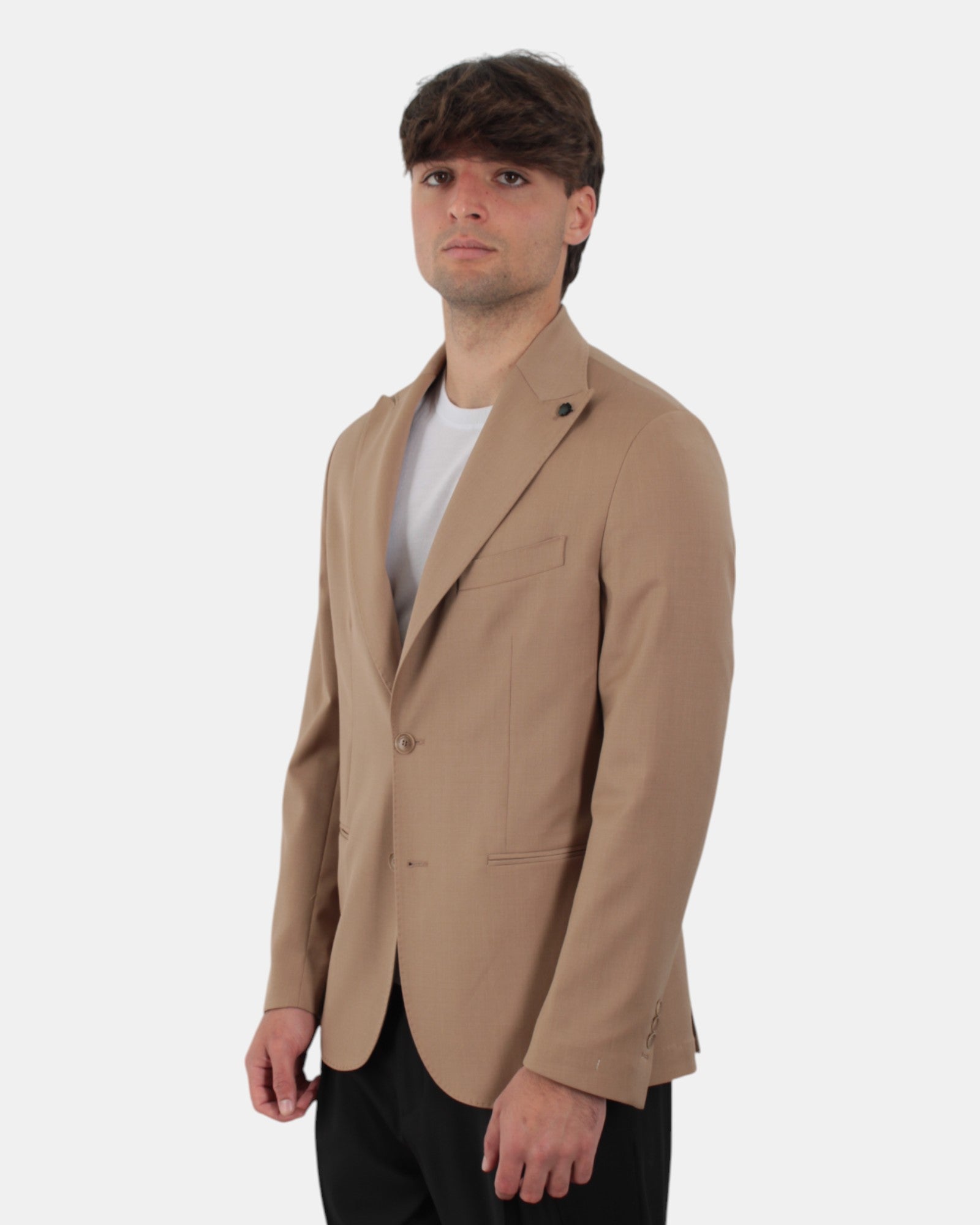 BLAZER MONOPETTO Beige Bottega Marchigiana