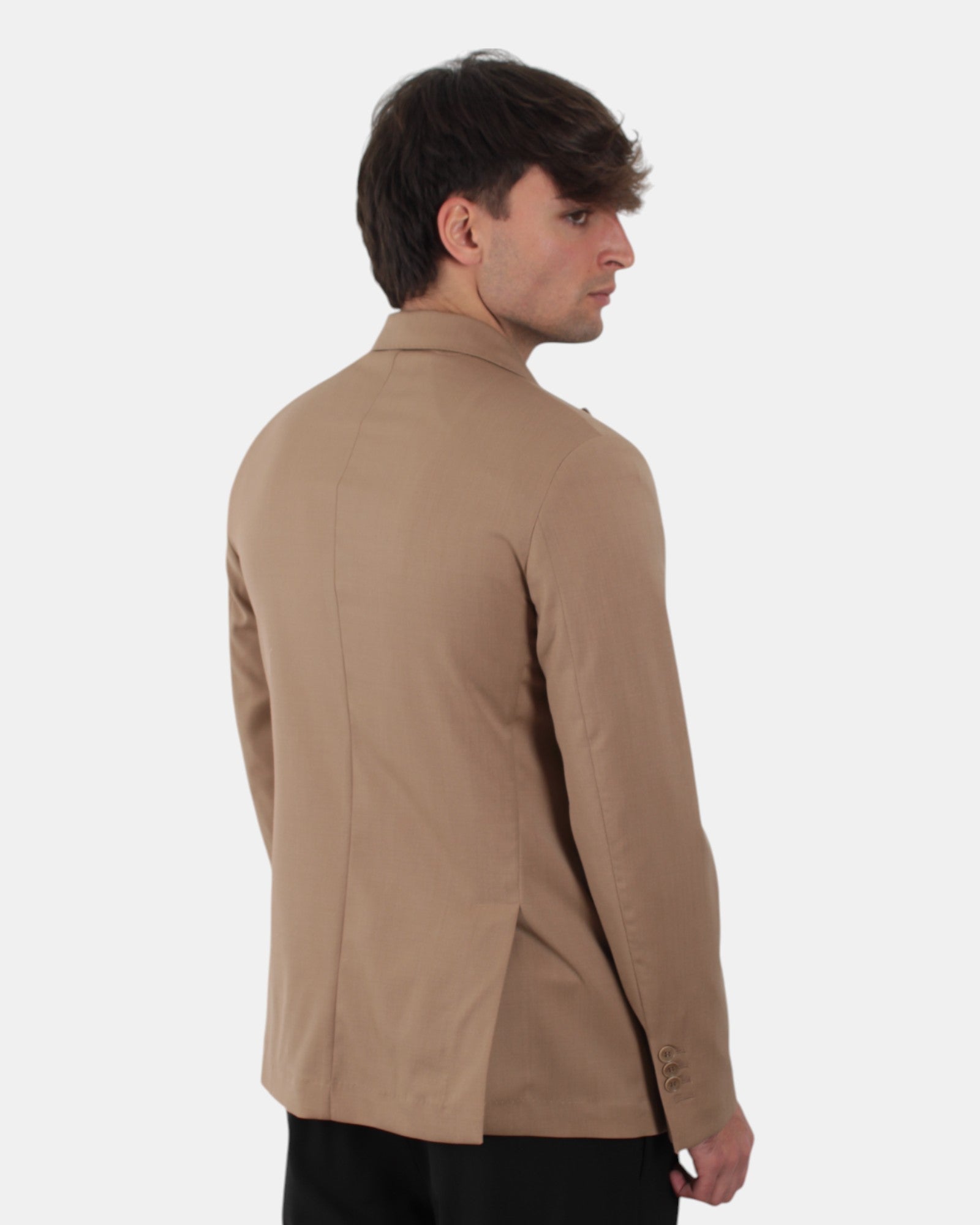 BLAZER MONOPETTO Beige Bottega Marchigiana