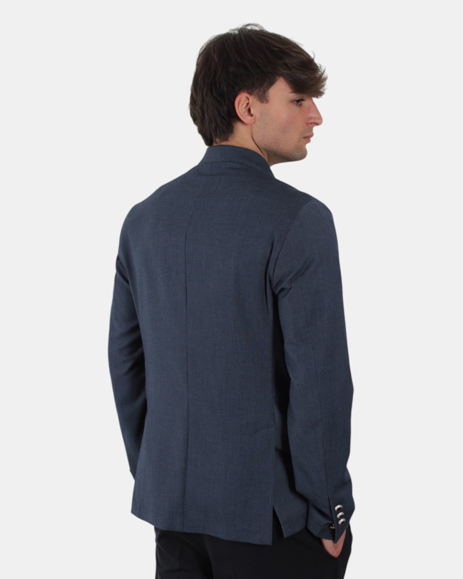 BLAZER DOPPIOPETTO Blu Bottega Marchigiana