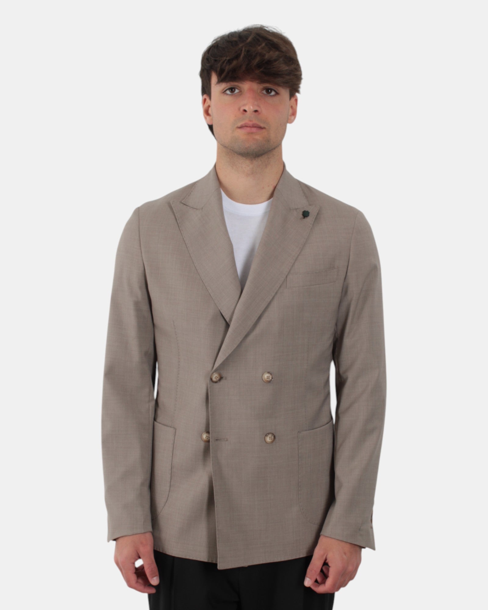 BLAZER DOPPIOPETTO Beige Bottega Marchigiana