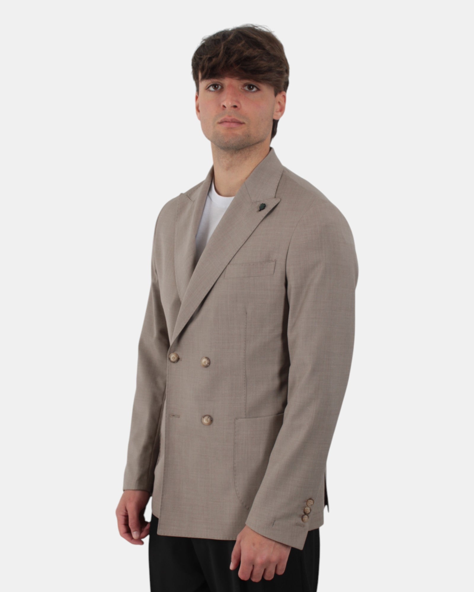 BLAZER DOPPIOPETTO Beige Bottega Marchigiana