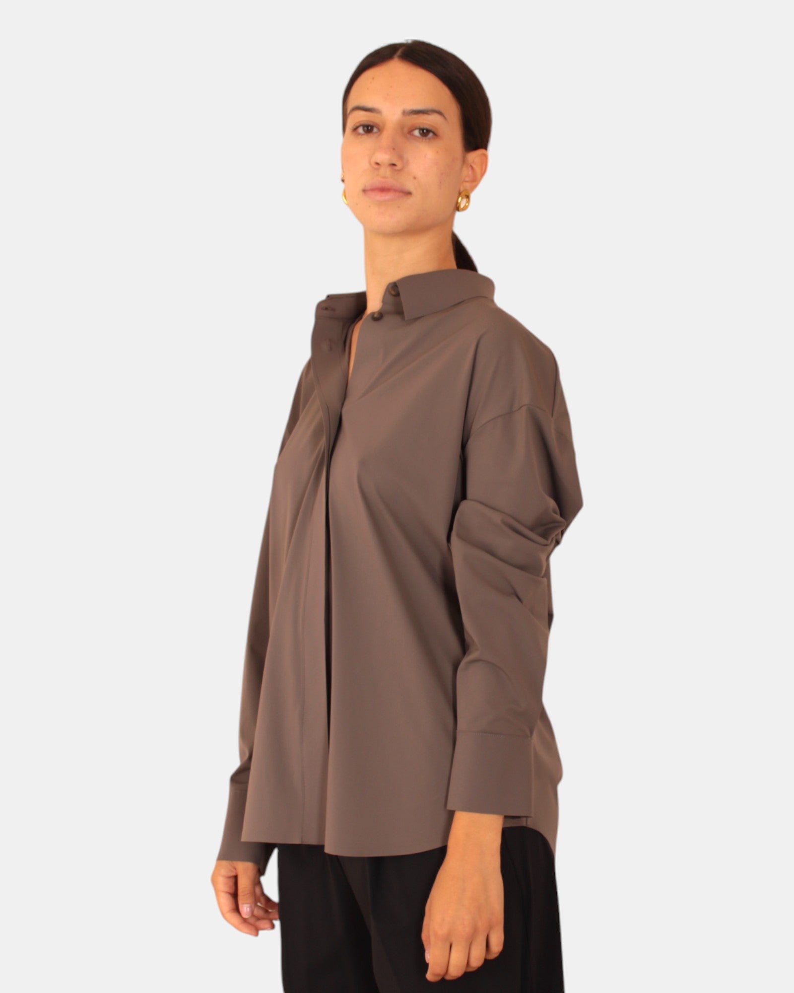 CAMICIE MANICA LUNGA Fango Max Mara Leisure