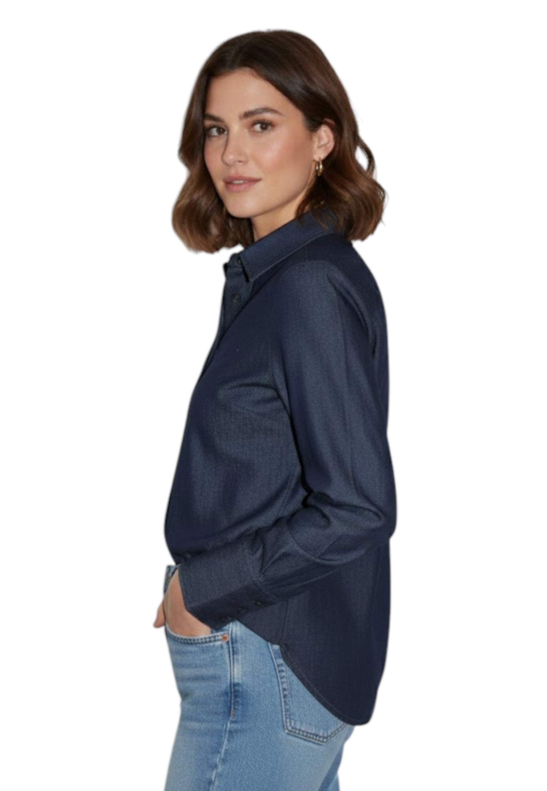 CAMICIE MANICA LUNGA Blu Academia