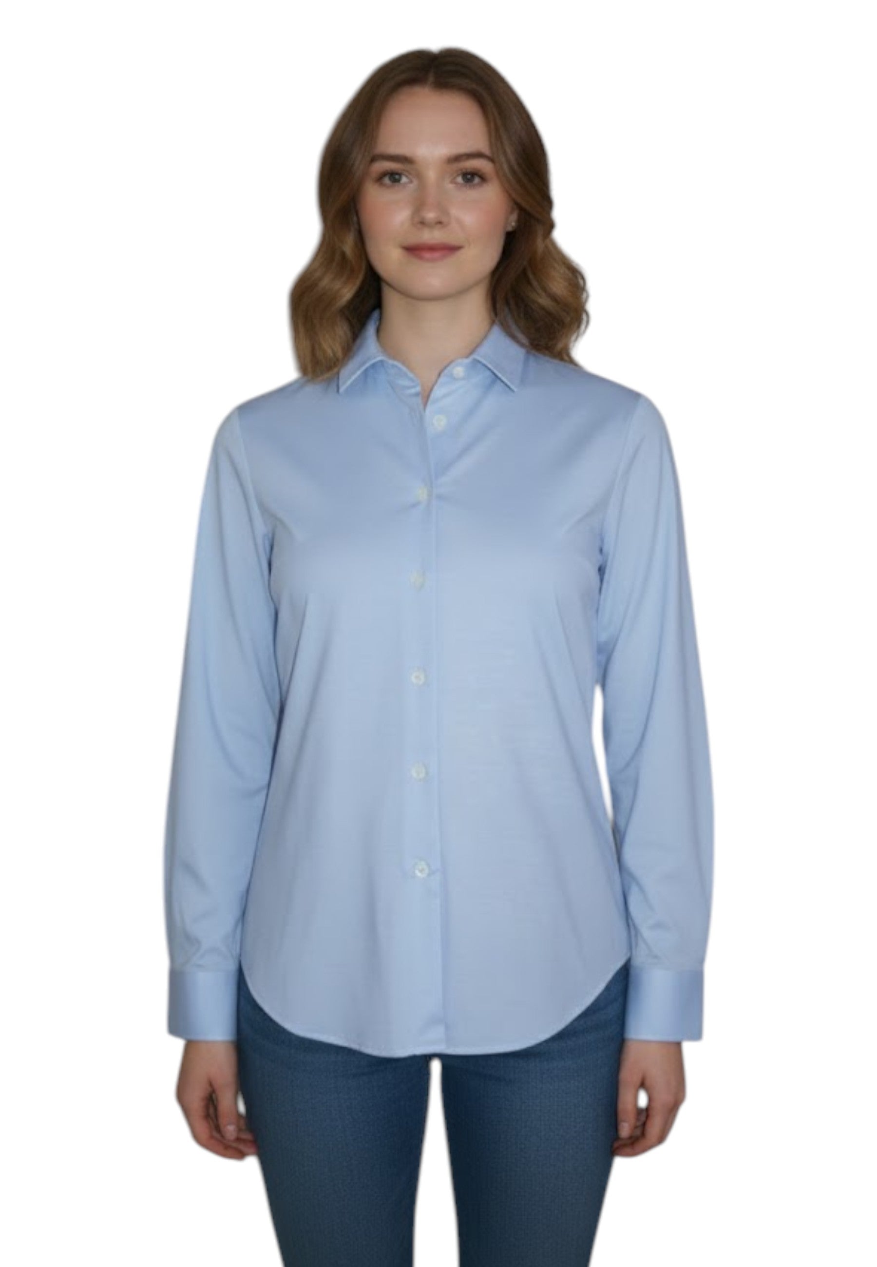 CAMICIE MANICA LUNGA Azzurro Academia