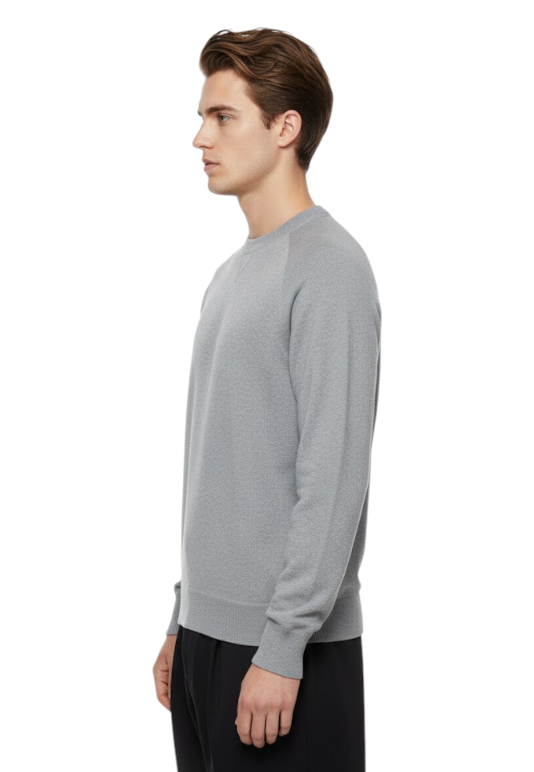 GIROCOLLO MANICA LUNGA Grigio Kangra