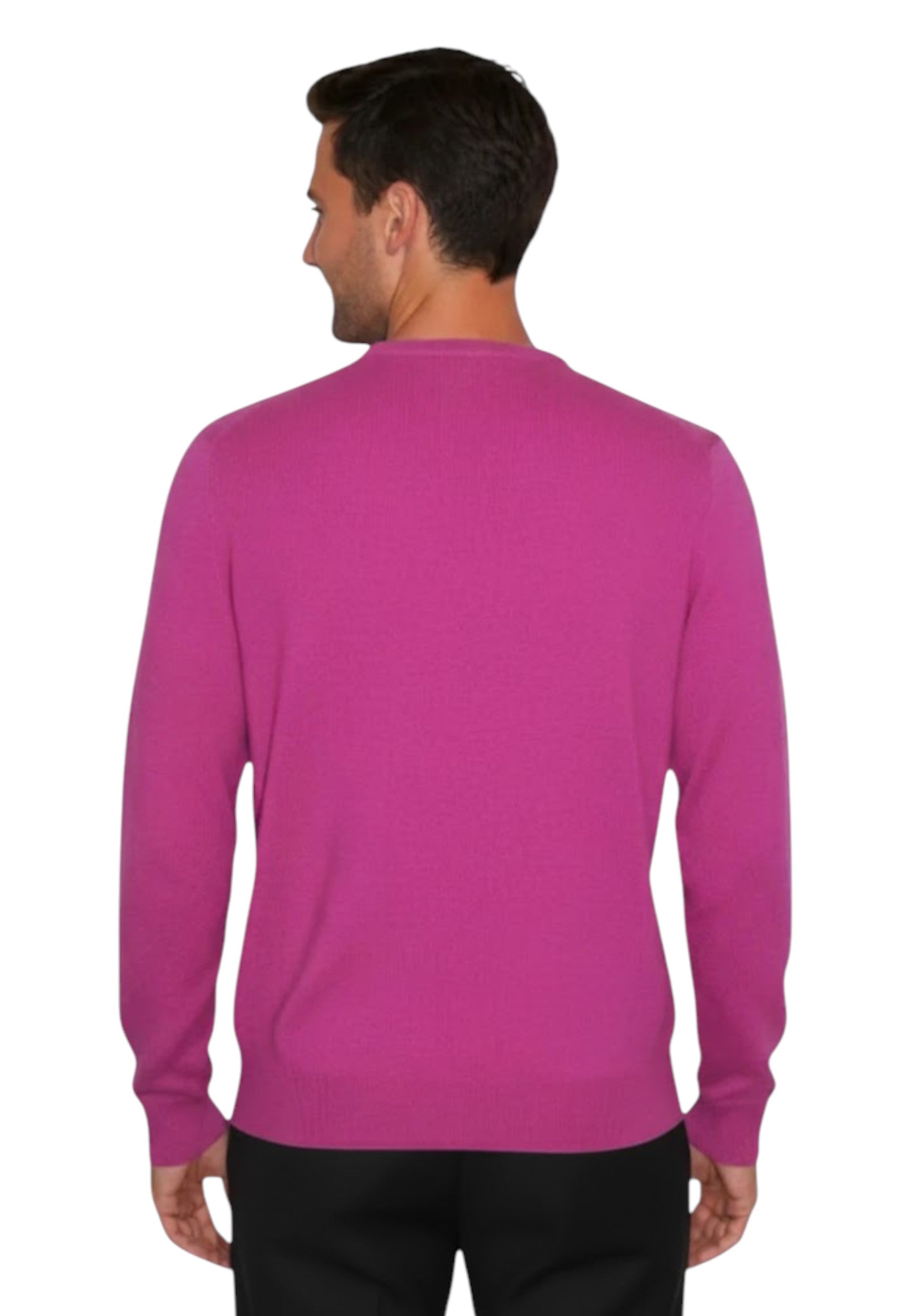 GIROCOLLO MANICA LUNGA Fucsia Kangra