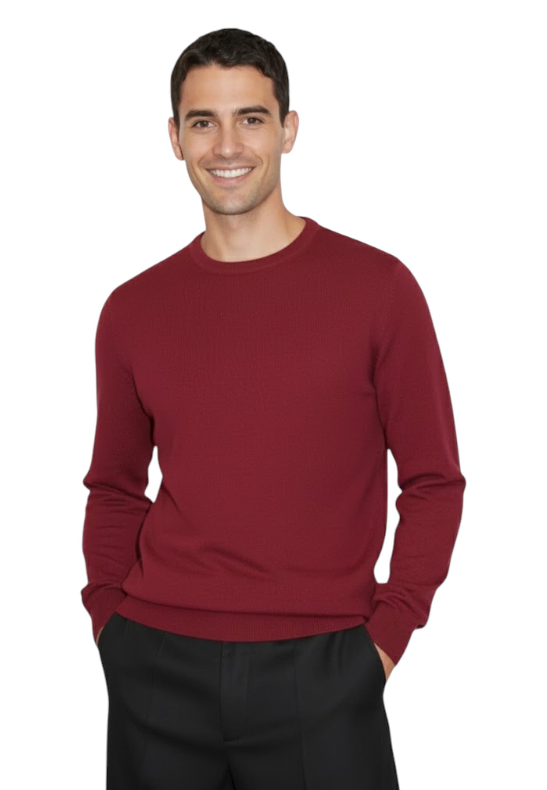 GIROCOLLO MANICA LUNGA Marrone Kangra