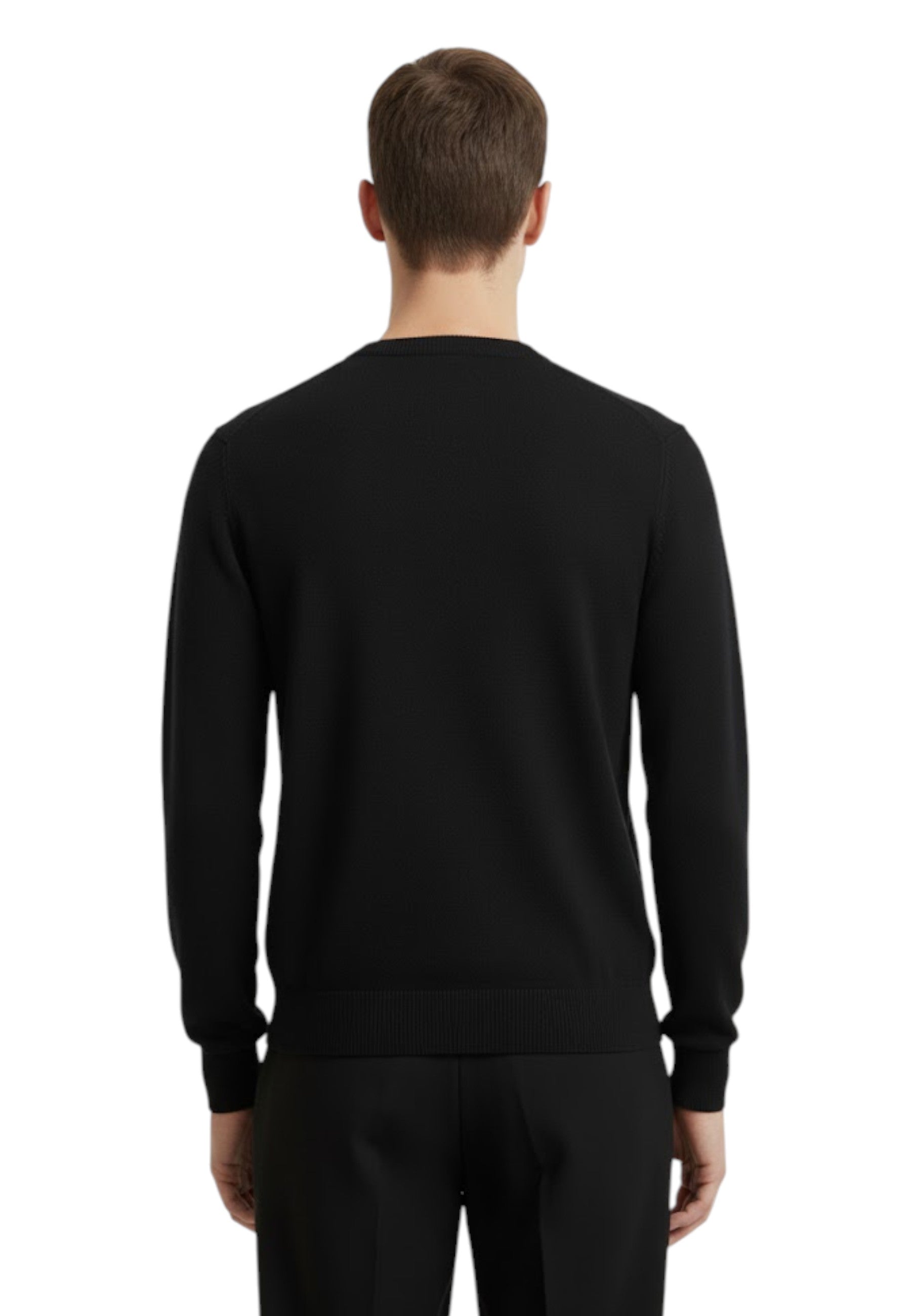 GIROCOLLO MANICA LUNGA Nero Kangra