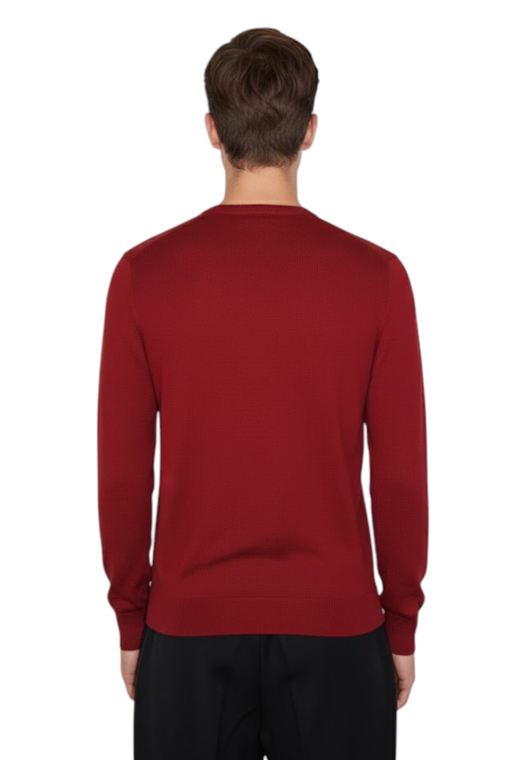 GIROCOLLO MANICA LUNGA Rosso Kangra