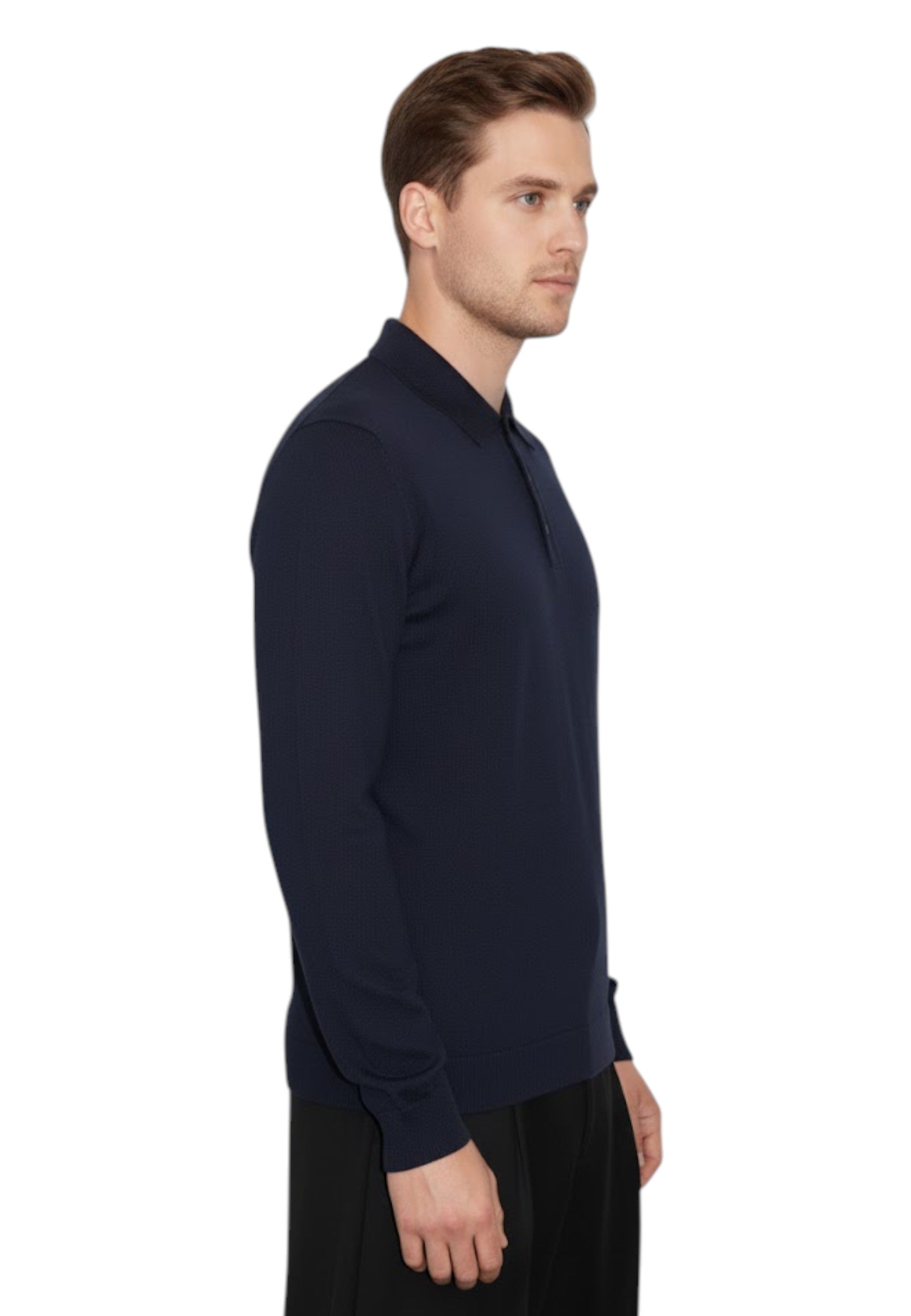 POLO A MANICA CORTA Blu Kangra