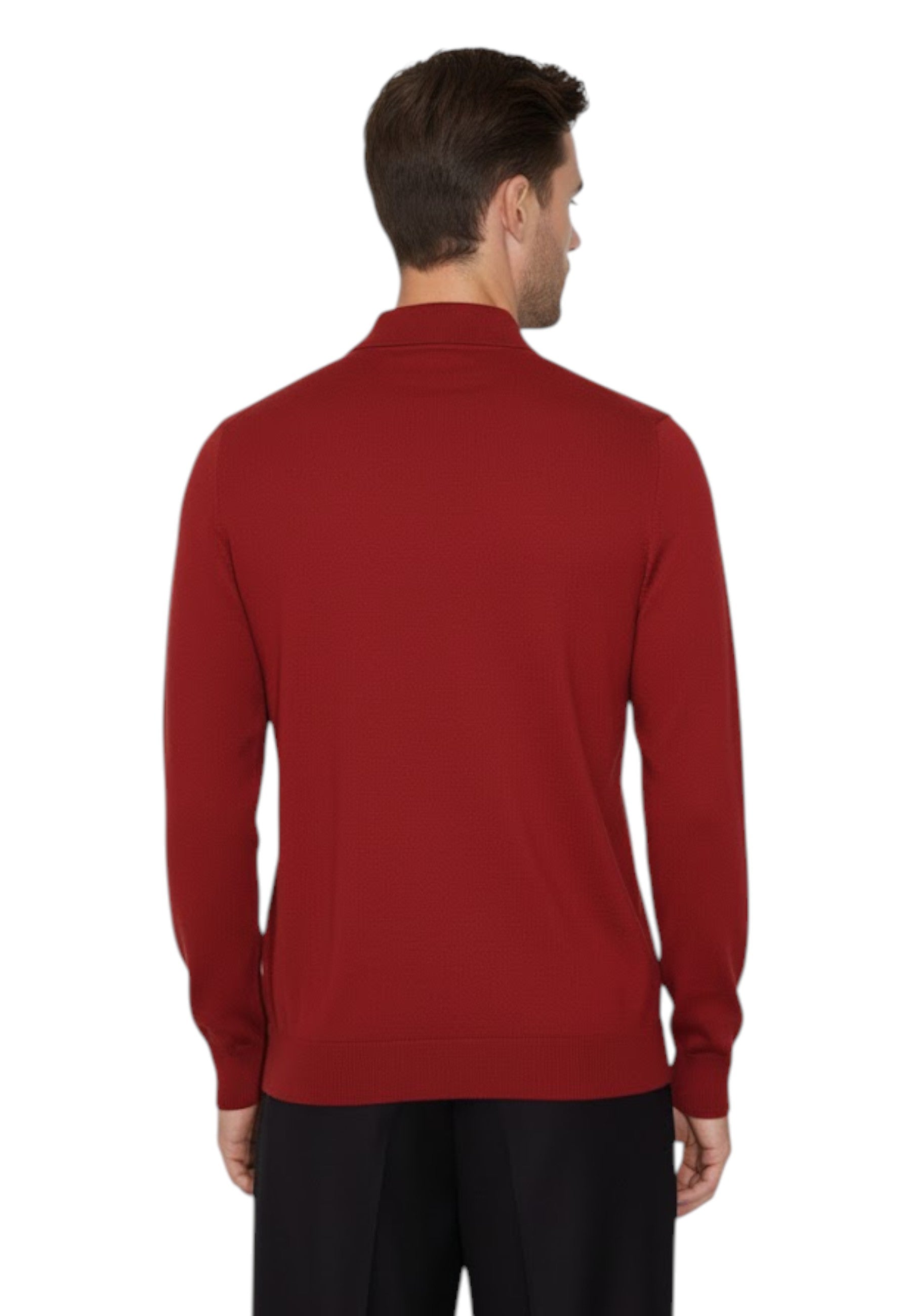 POLO A MANICA CORTA Rosso Kangra