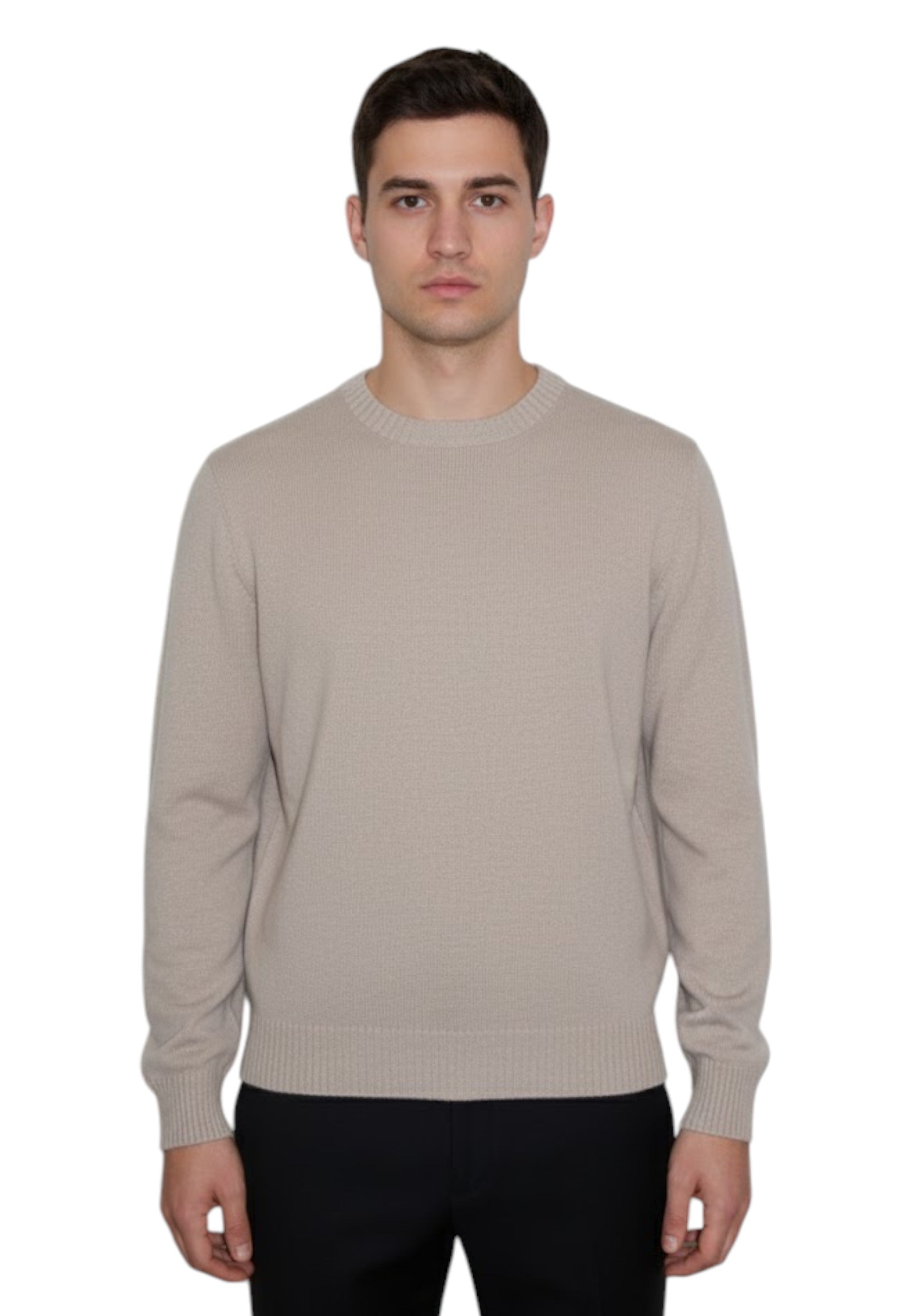 GIROCOLLO MANICA LUNGA Beige Kangra