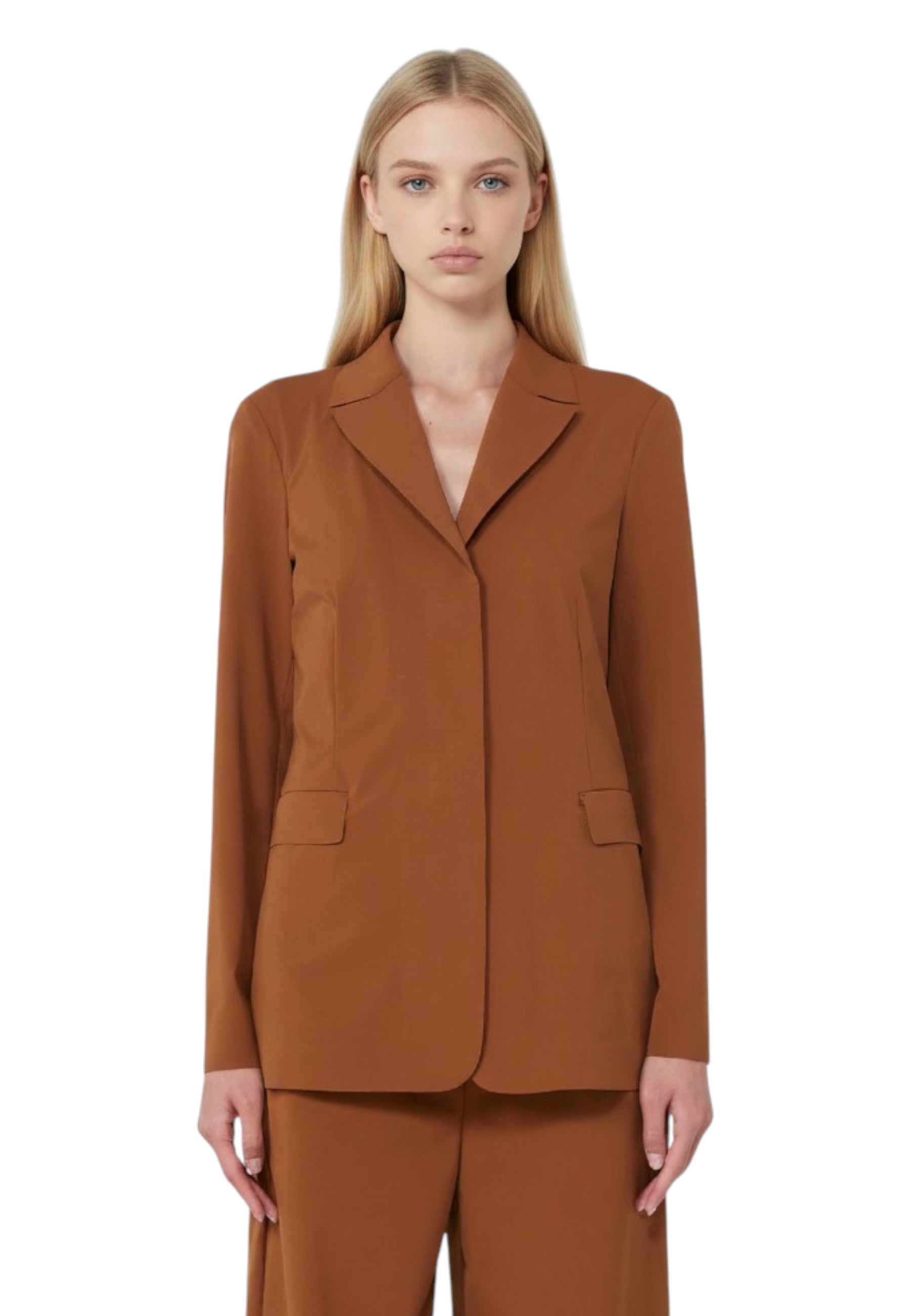 BLAZER MONOPETTO Marrone Mm 1