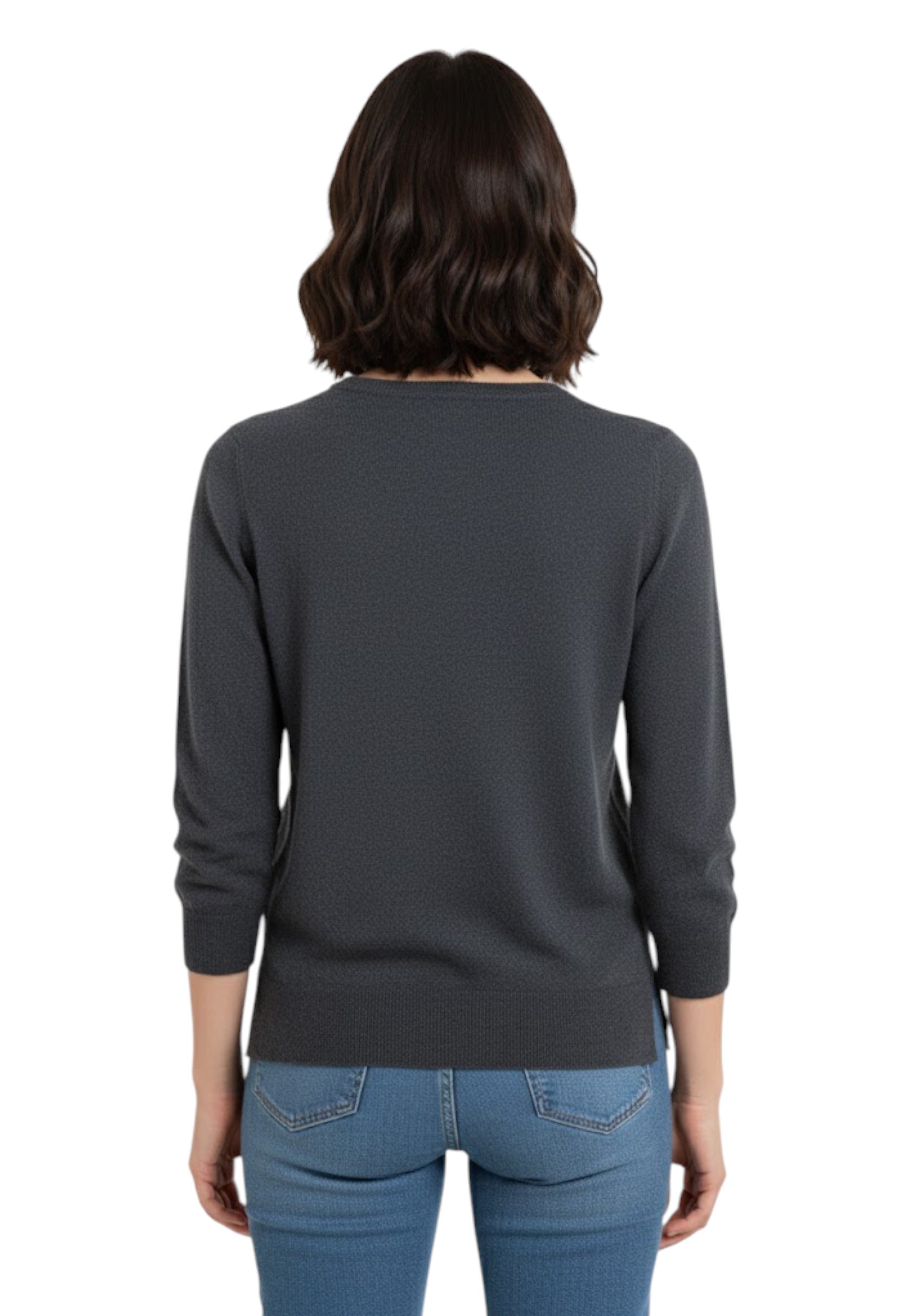 GIROCOLLO MANICA LUNGA Nero Kangra