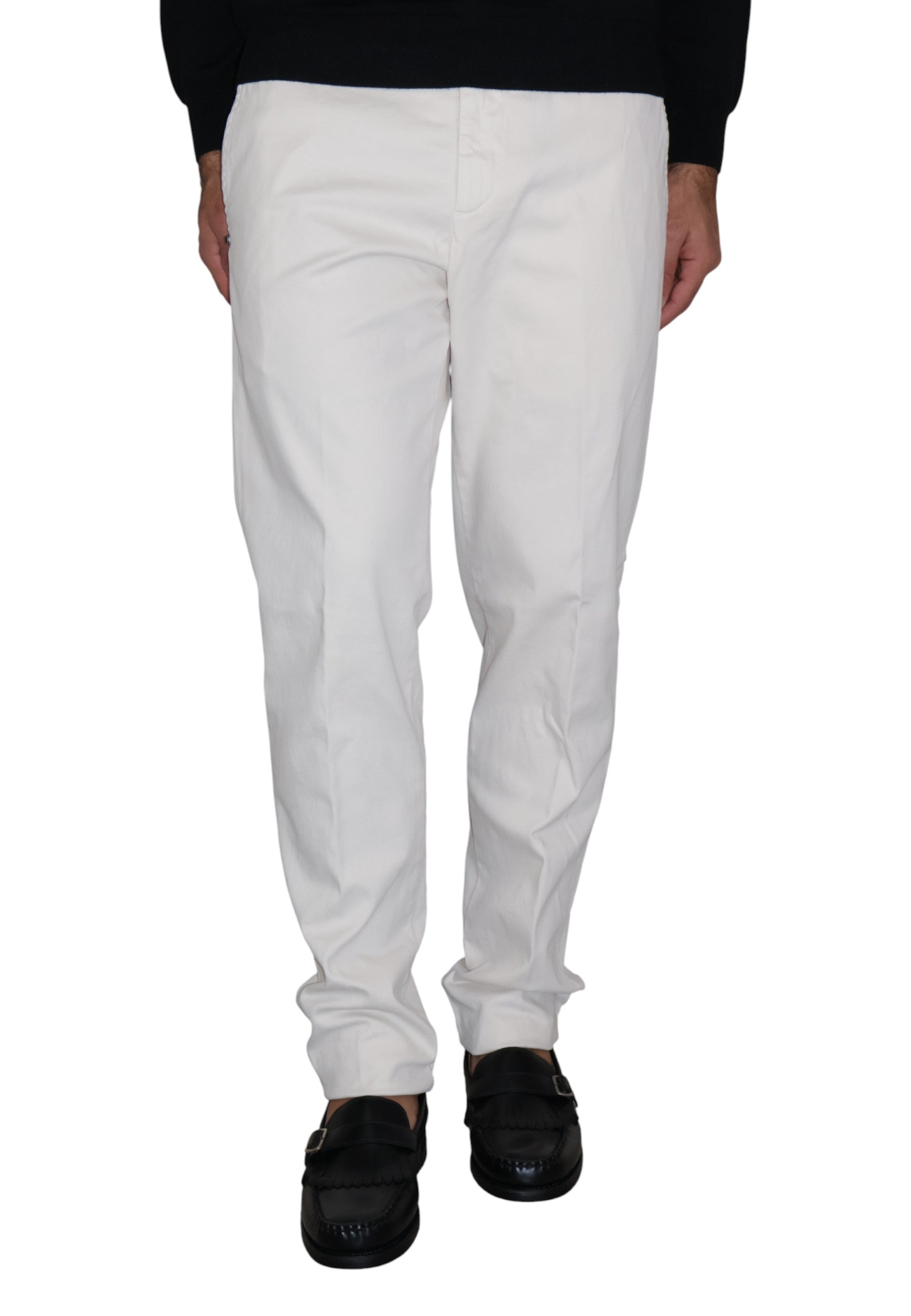 PANTALONI Bianco White Sand