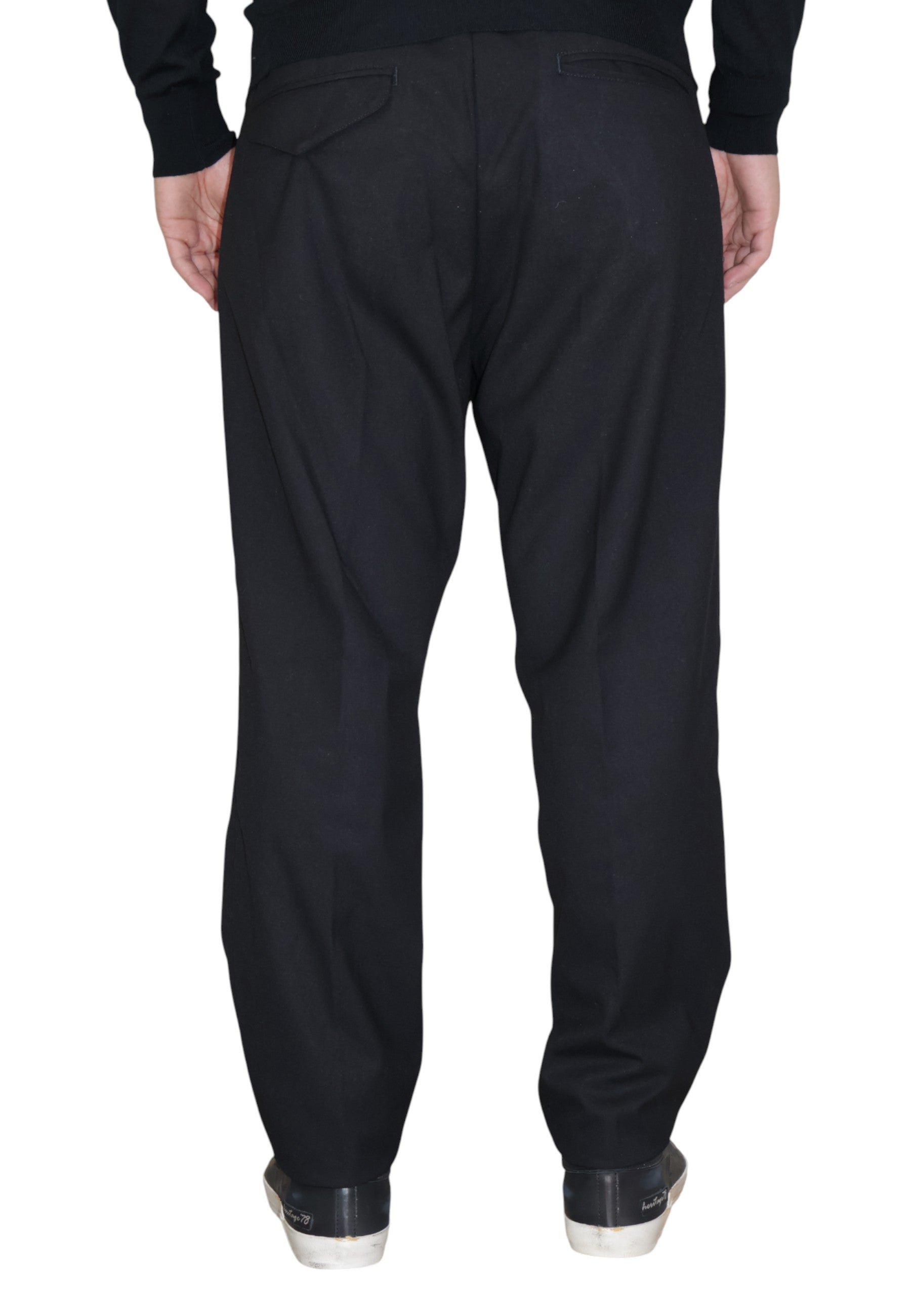 PANTALONI Nero White Sand